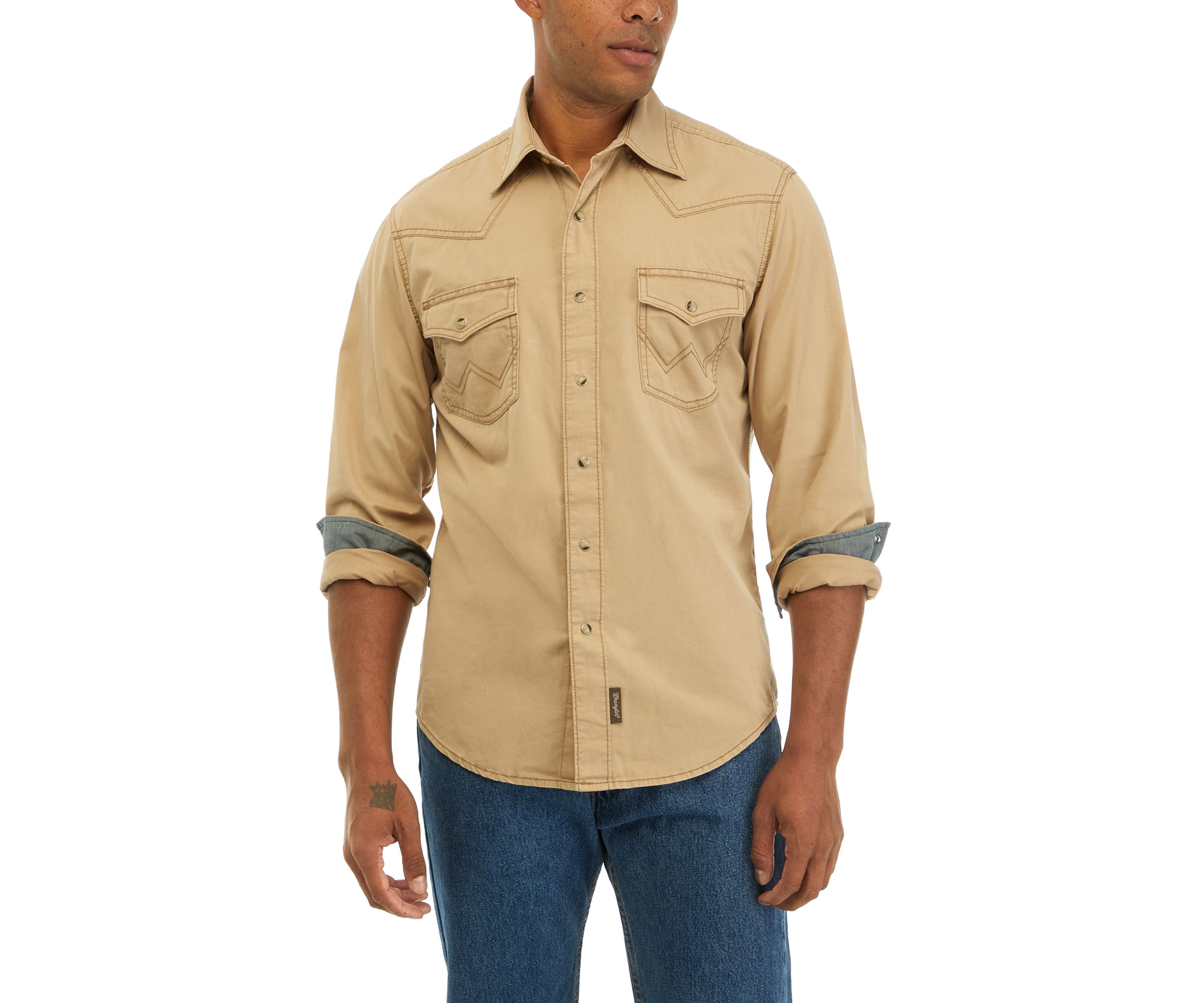 Mens Retro Western Shirt