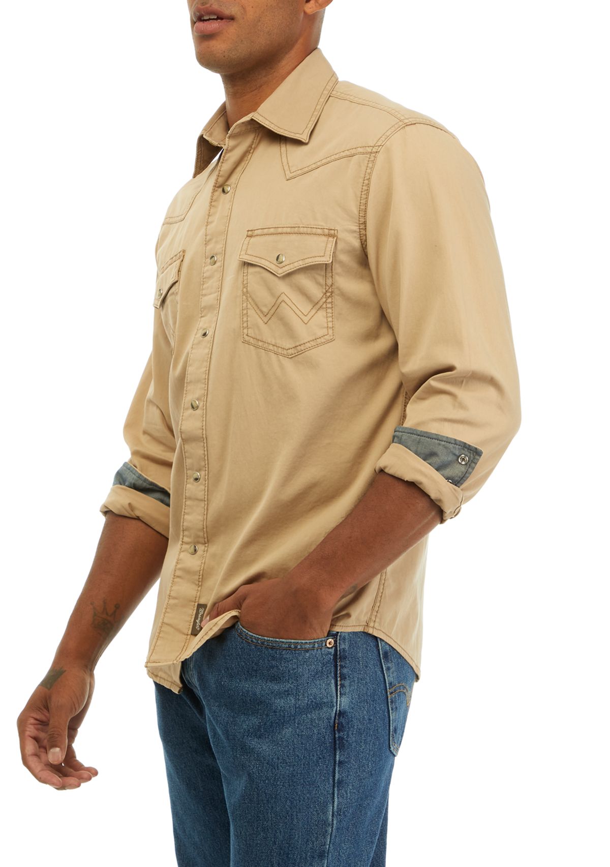 Mens Retro Western Shirt