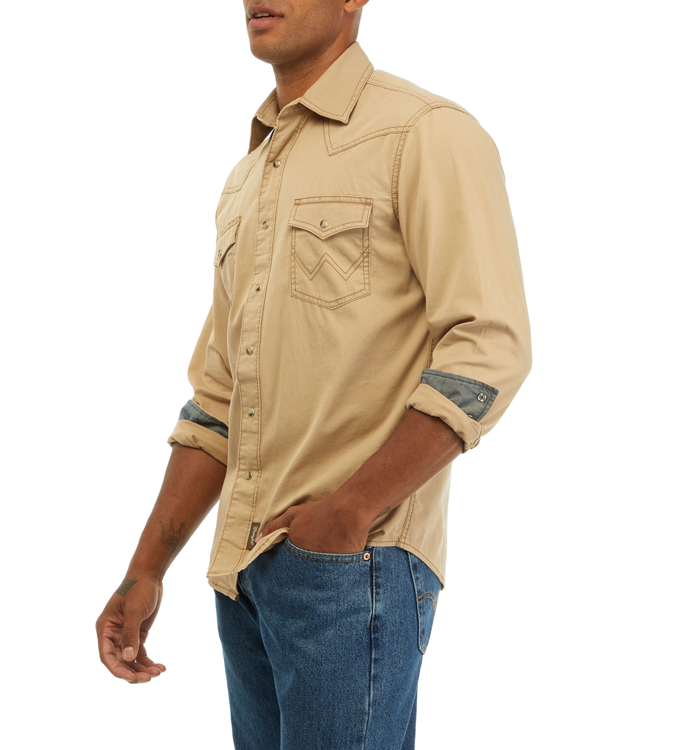 Mens Retro Western Shirt