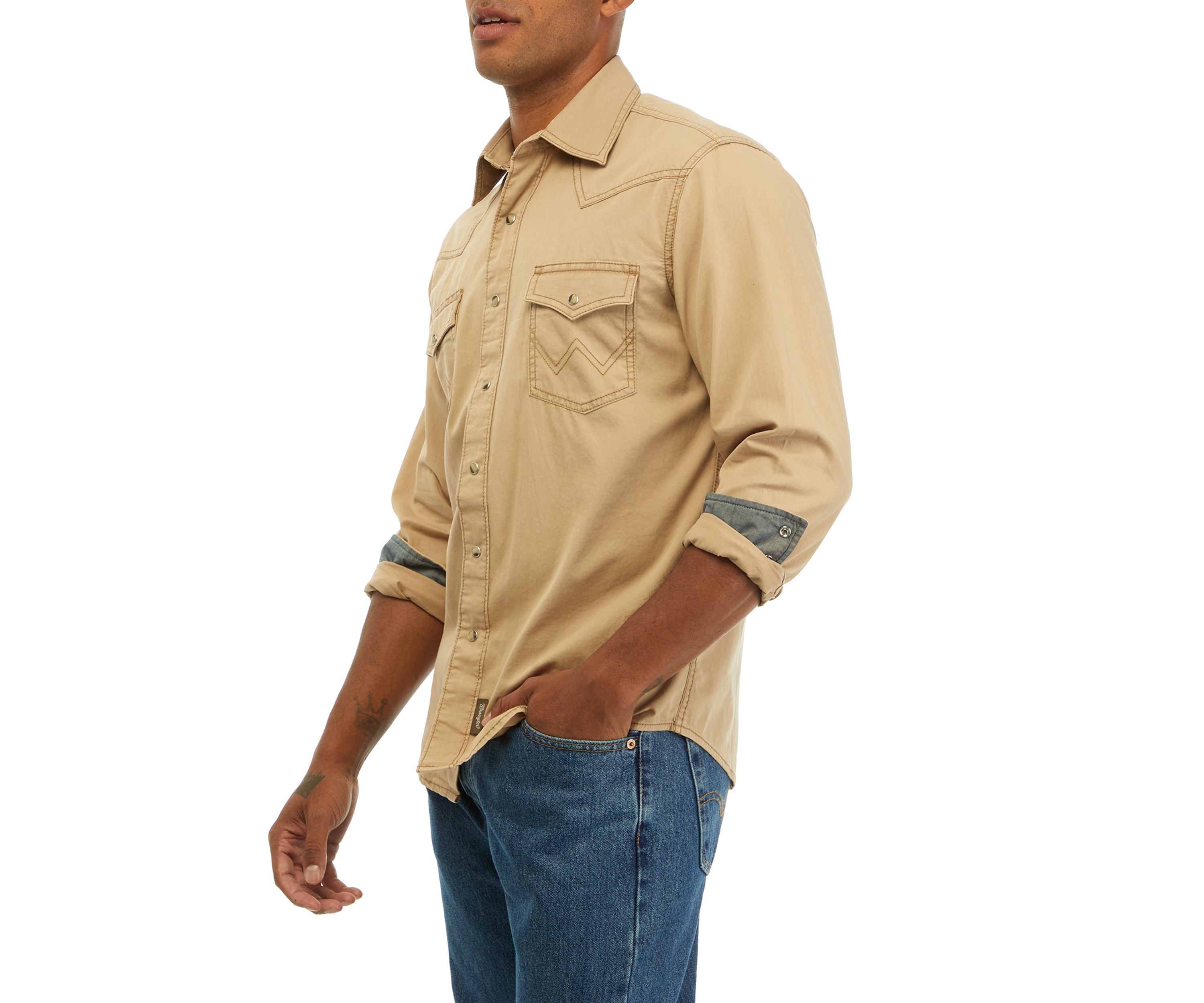 Mens Retro Western Shirt