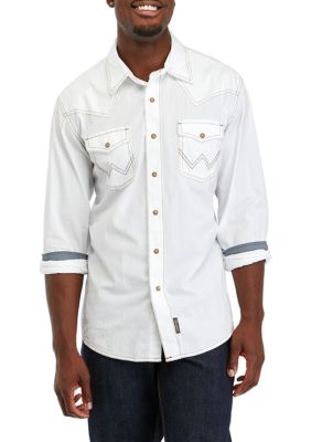 Retro Western Denim Shirt