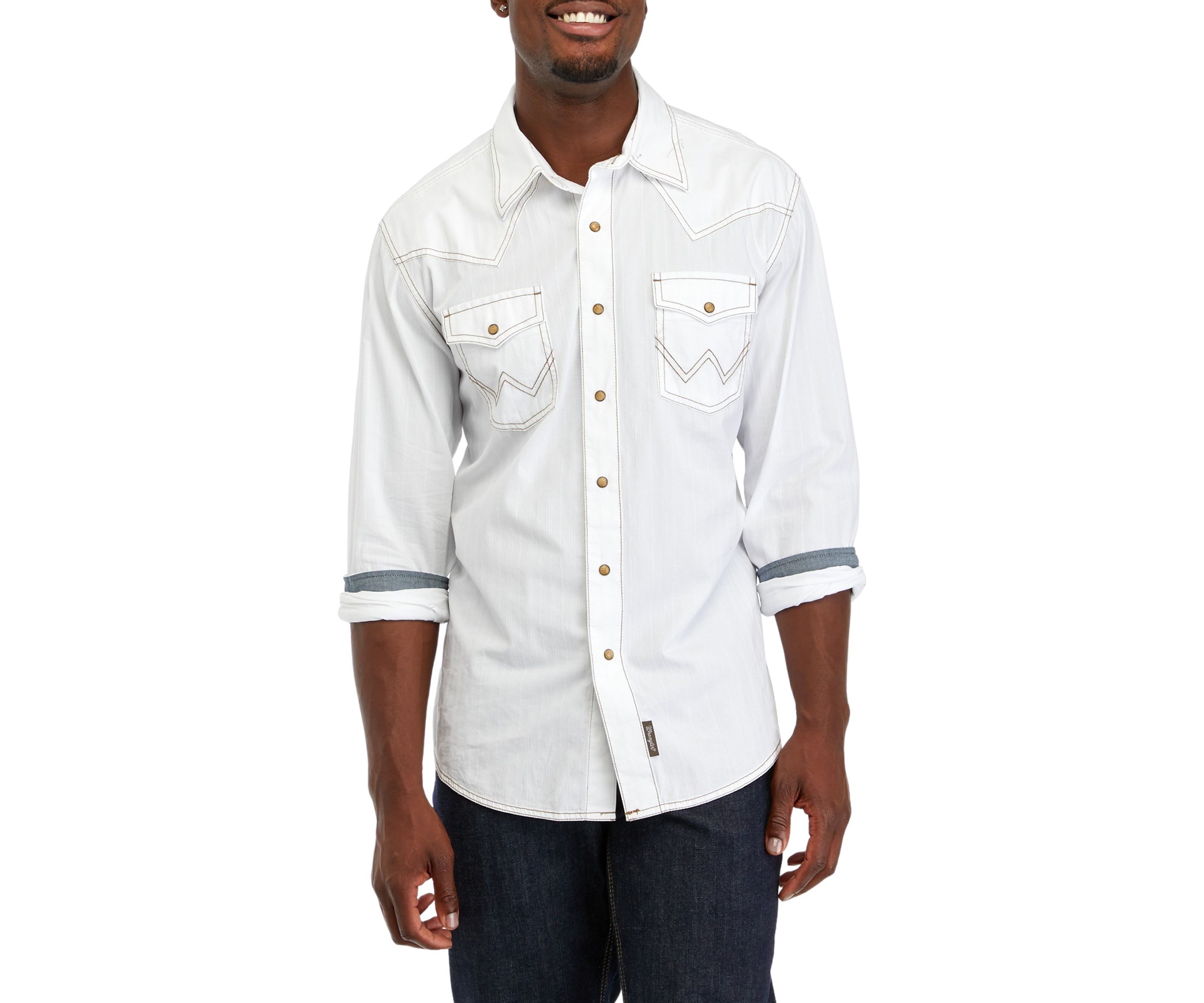 Retro Western Denim Shirt 
