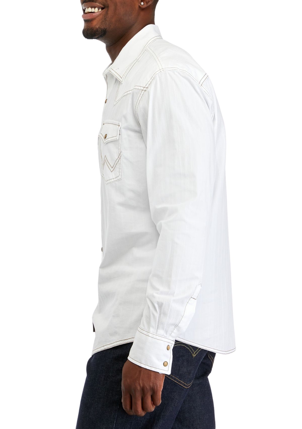 Retro Western Denim Shirt 