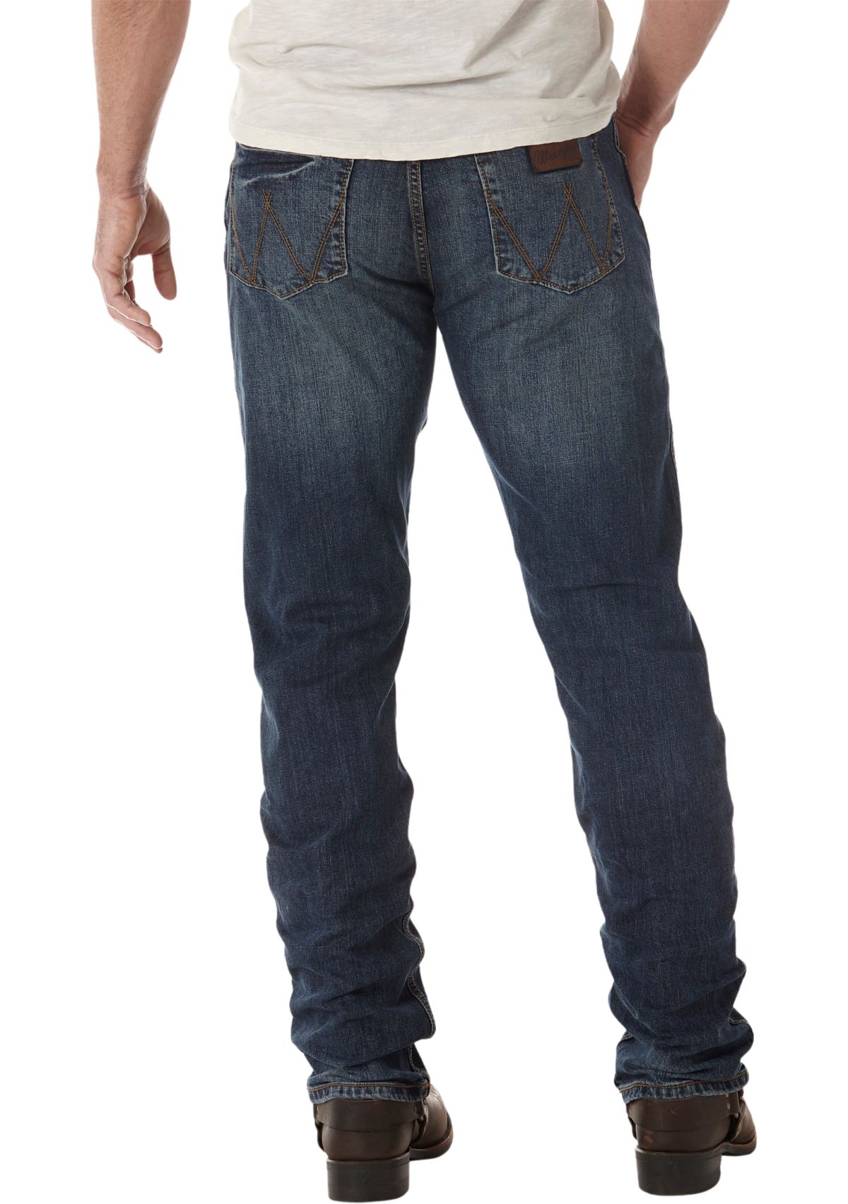 Mens Retro Slim Straight Jeans