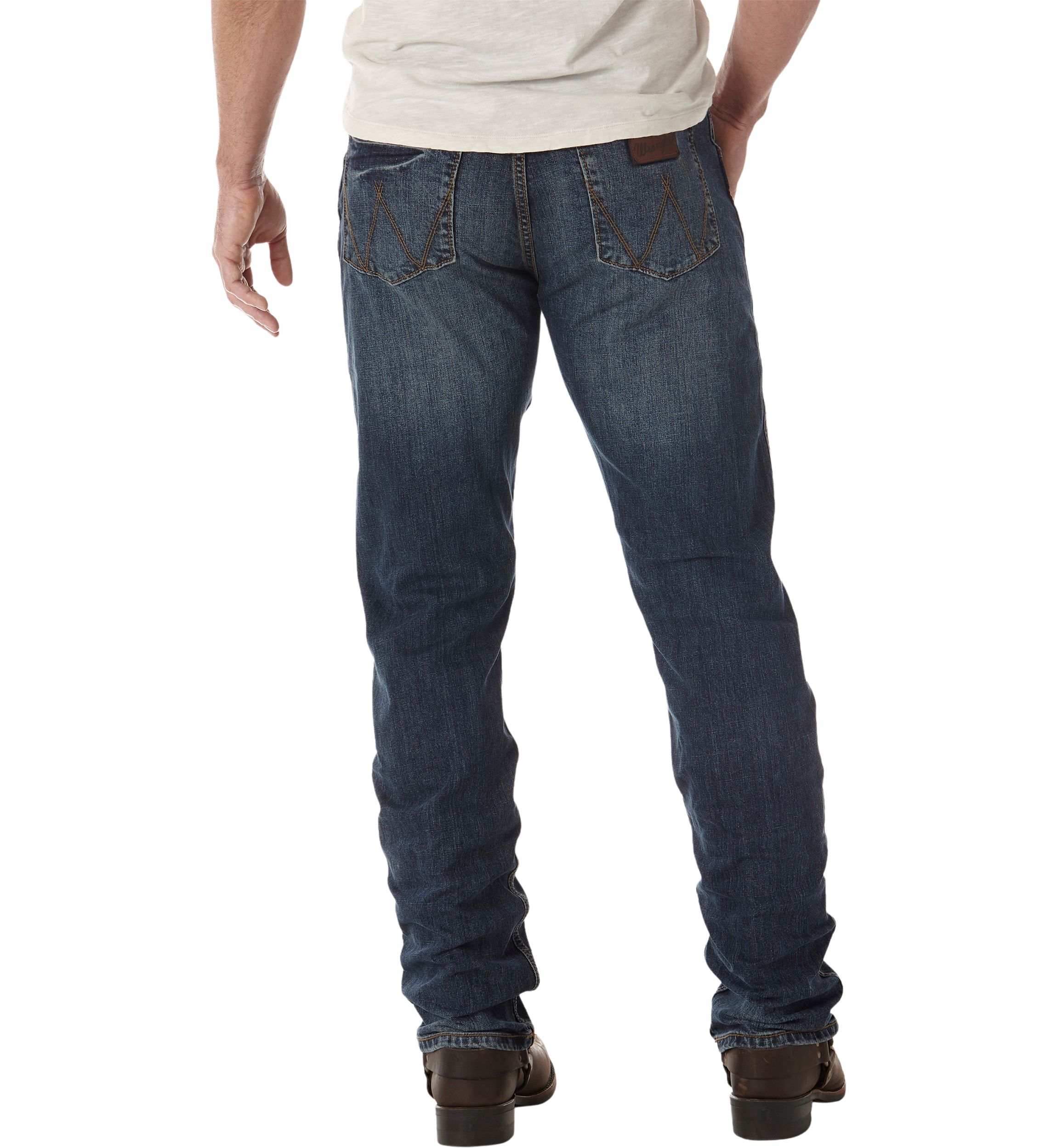 Mens Retro Slim Straight Jeans