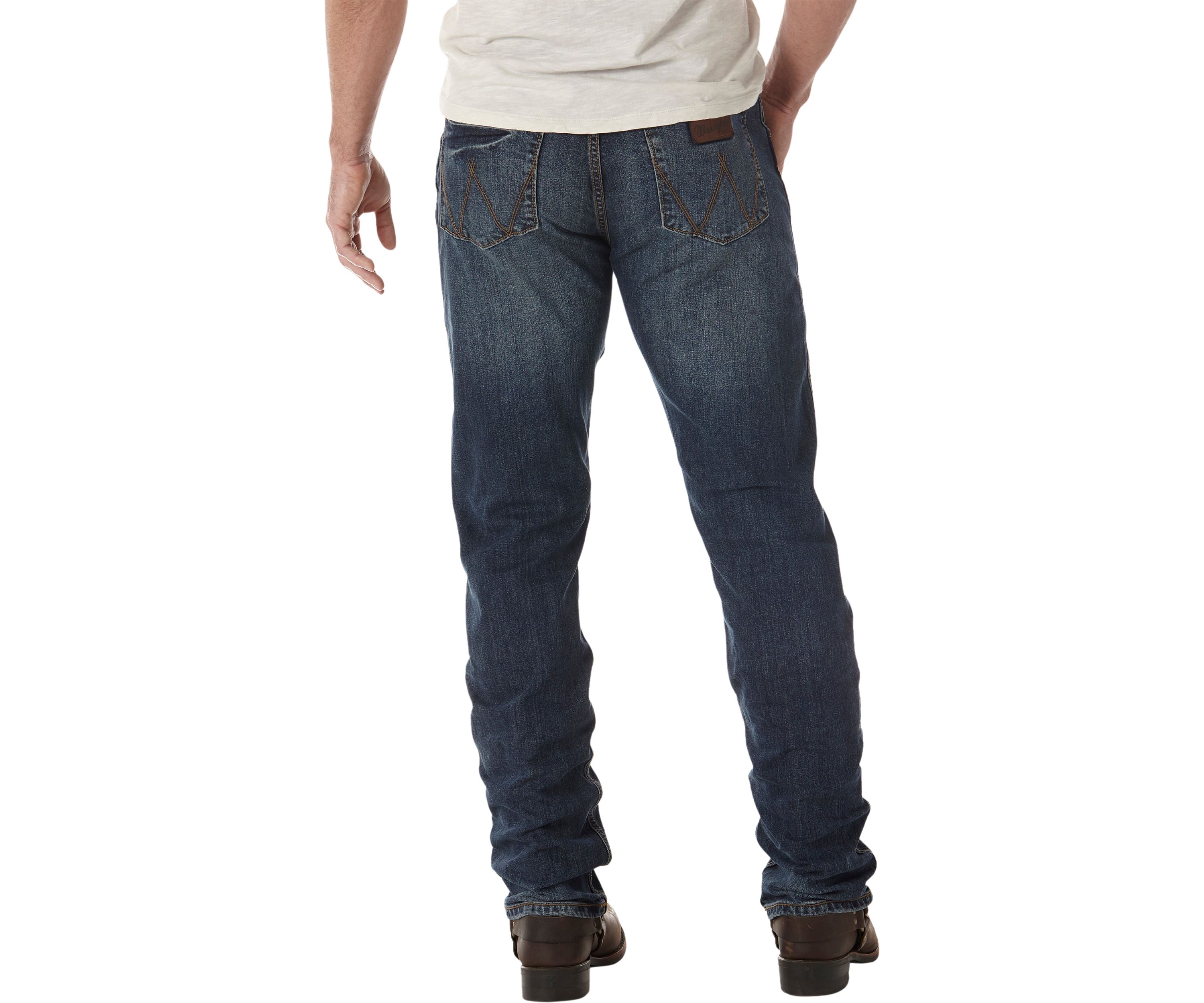 Mens Retro Slim Straight Jeans