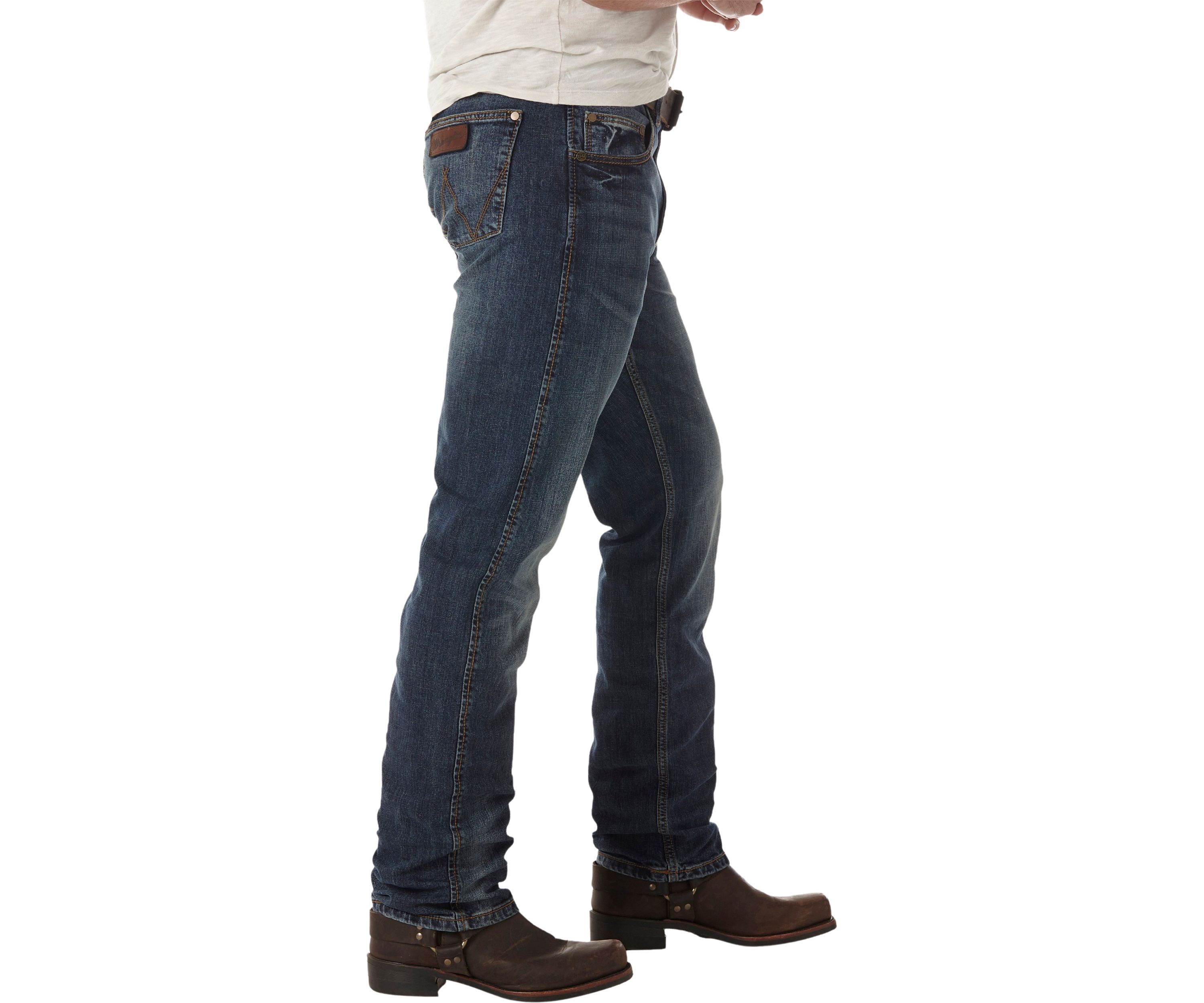 Mens Retro Slim Straight Jeans