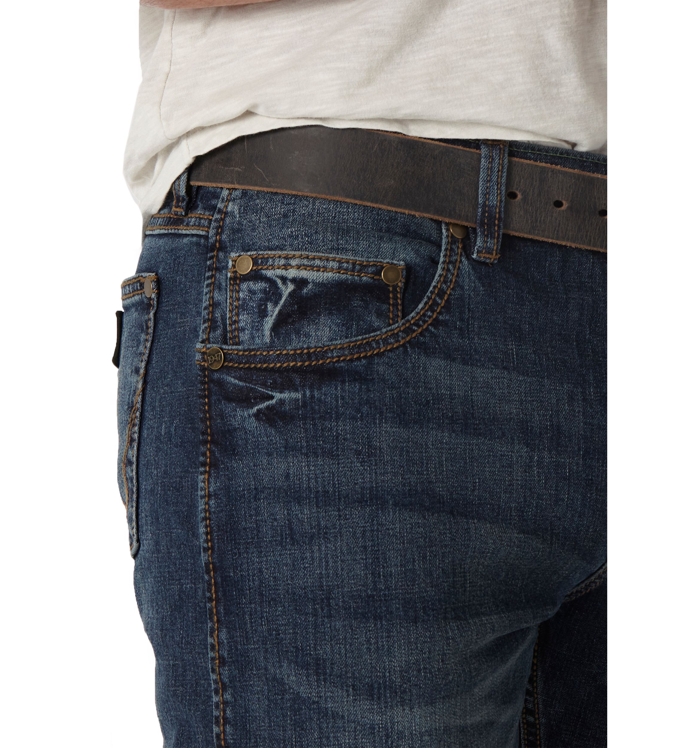 Mens Retro Slim Straight Jeans