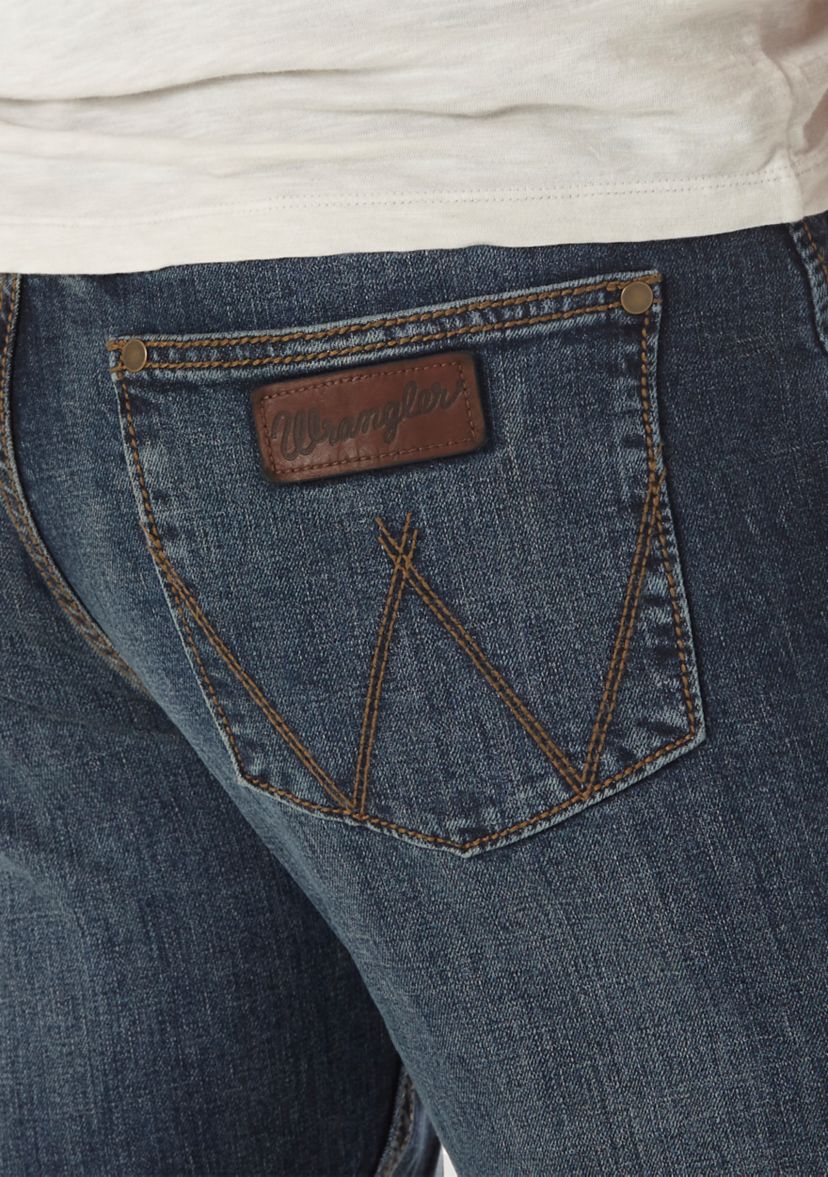Mens Retro Slim Straight Jeans