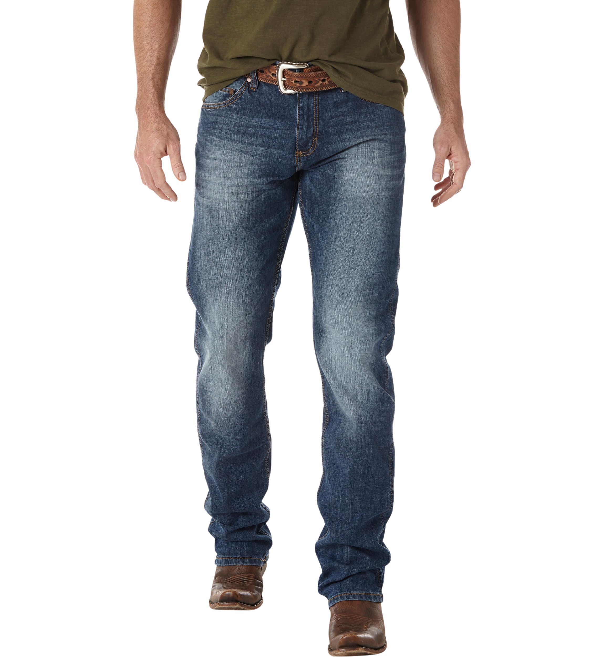 Mens Retro Slim Straight Jeans