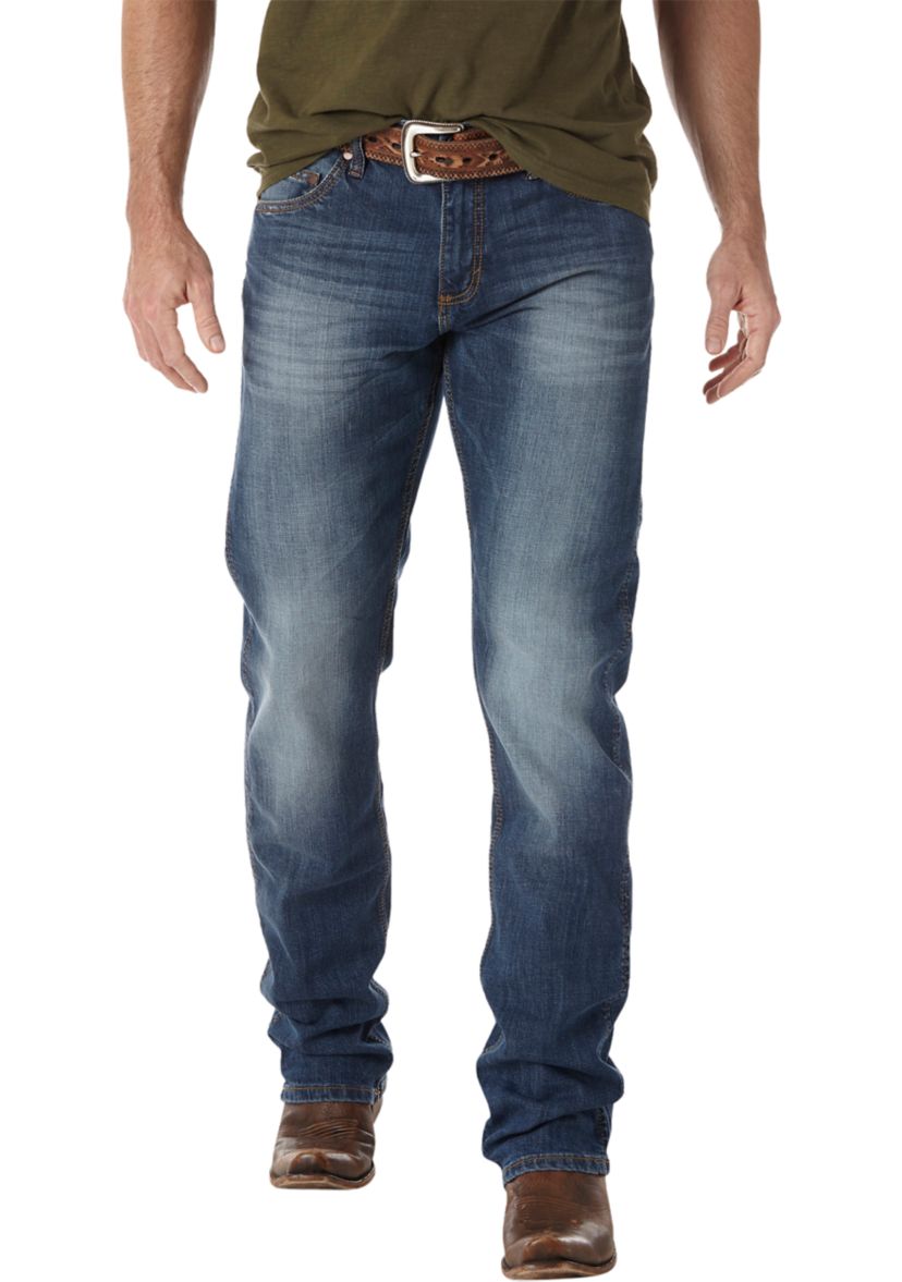 Mens Retro Slim Straight Jeans