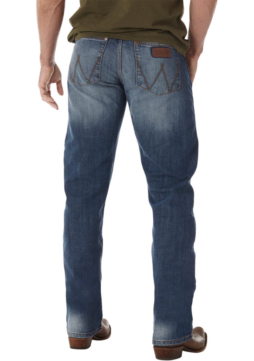 Mens Retro Slim Straight Jeans