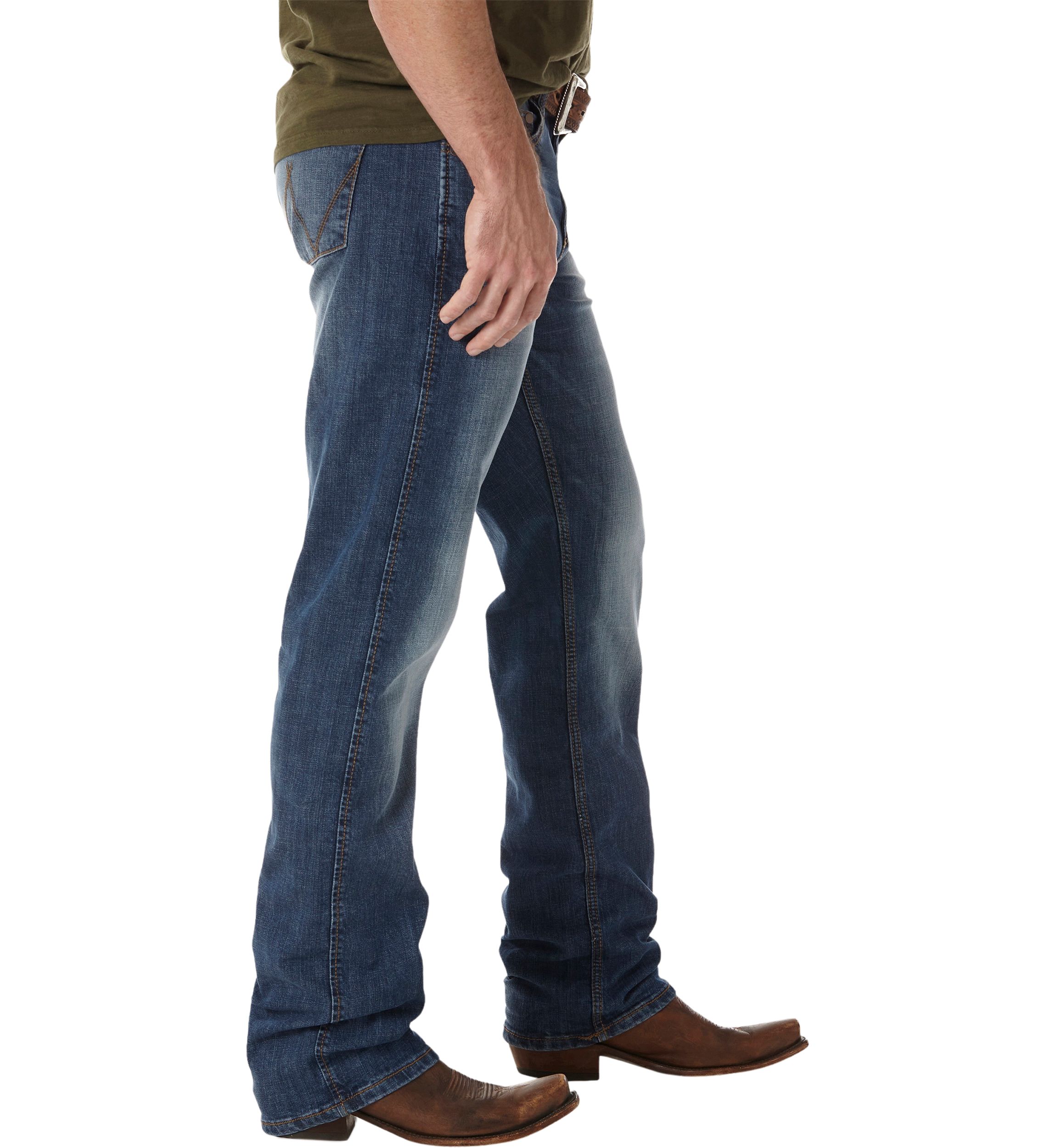 Mens Retro Slim Straight Jeans