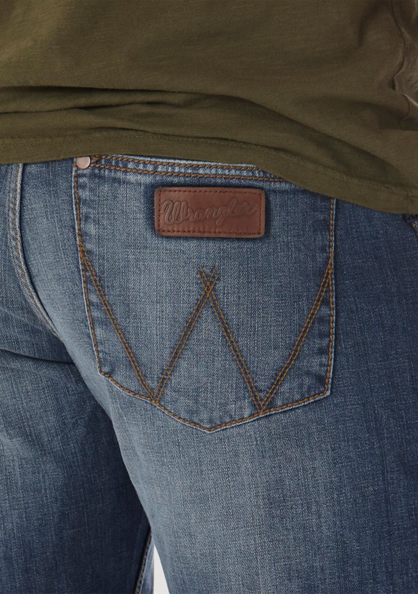 Mens Retro Slim Straight Jeans