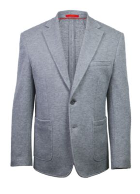 Lucky Brand Mens Grey Solid Sport Coat 48 Long