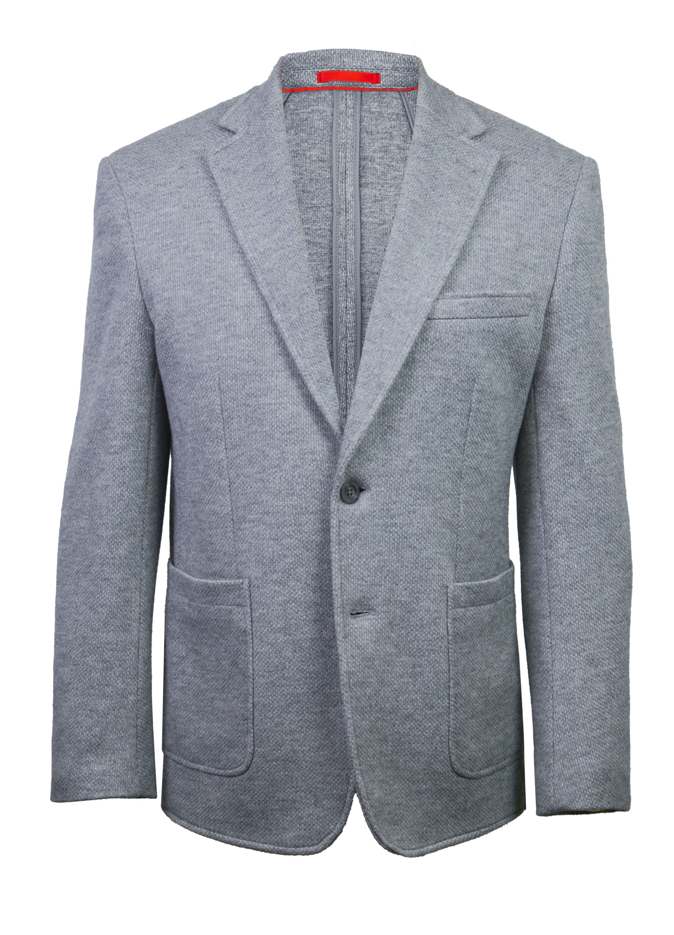 Black Solid Sport Coat