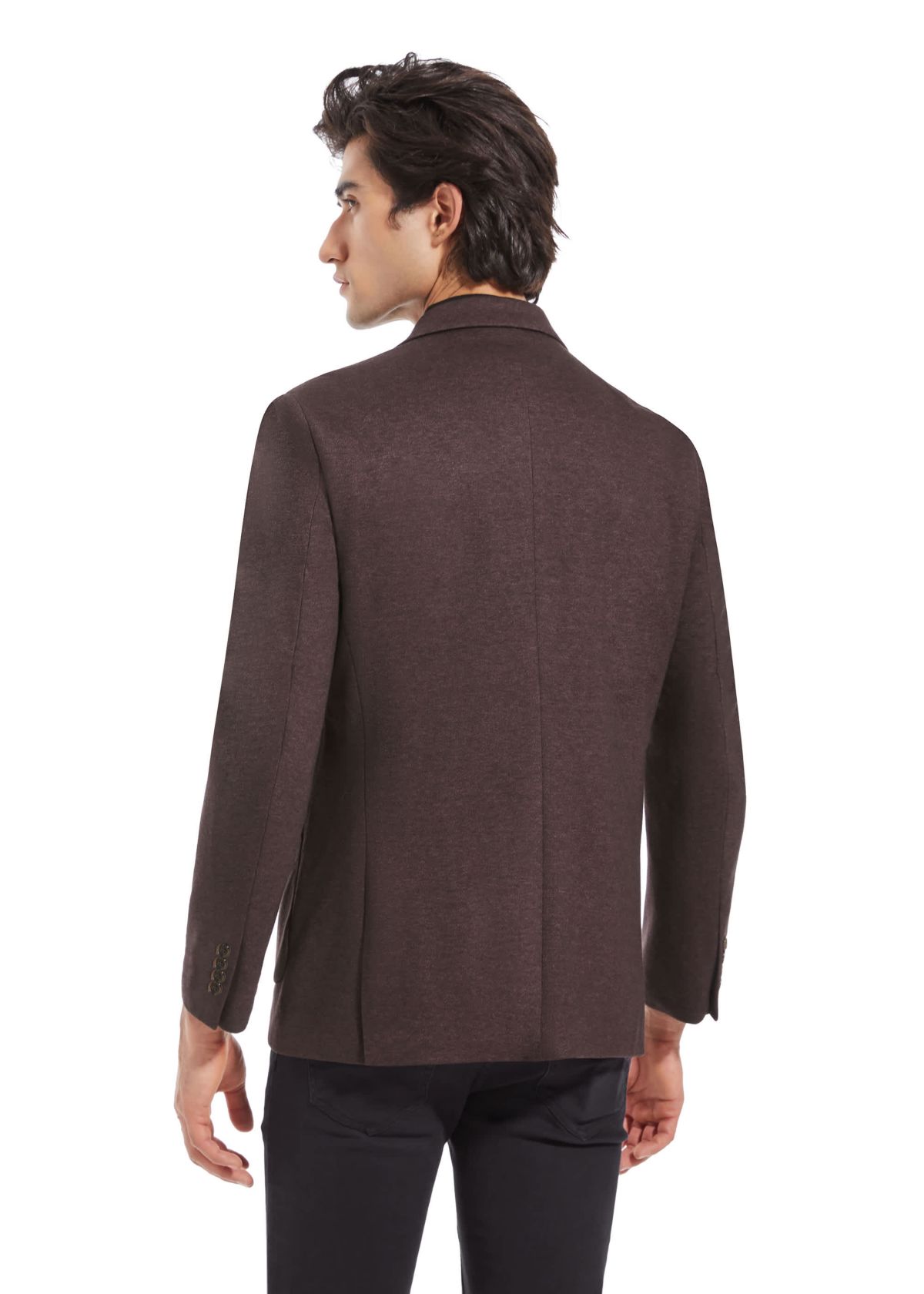 Burgundy Knit Jacket