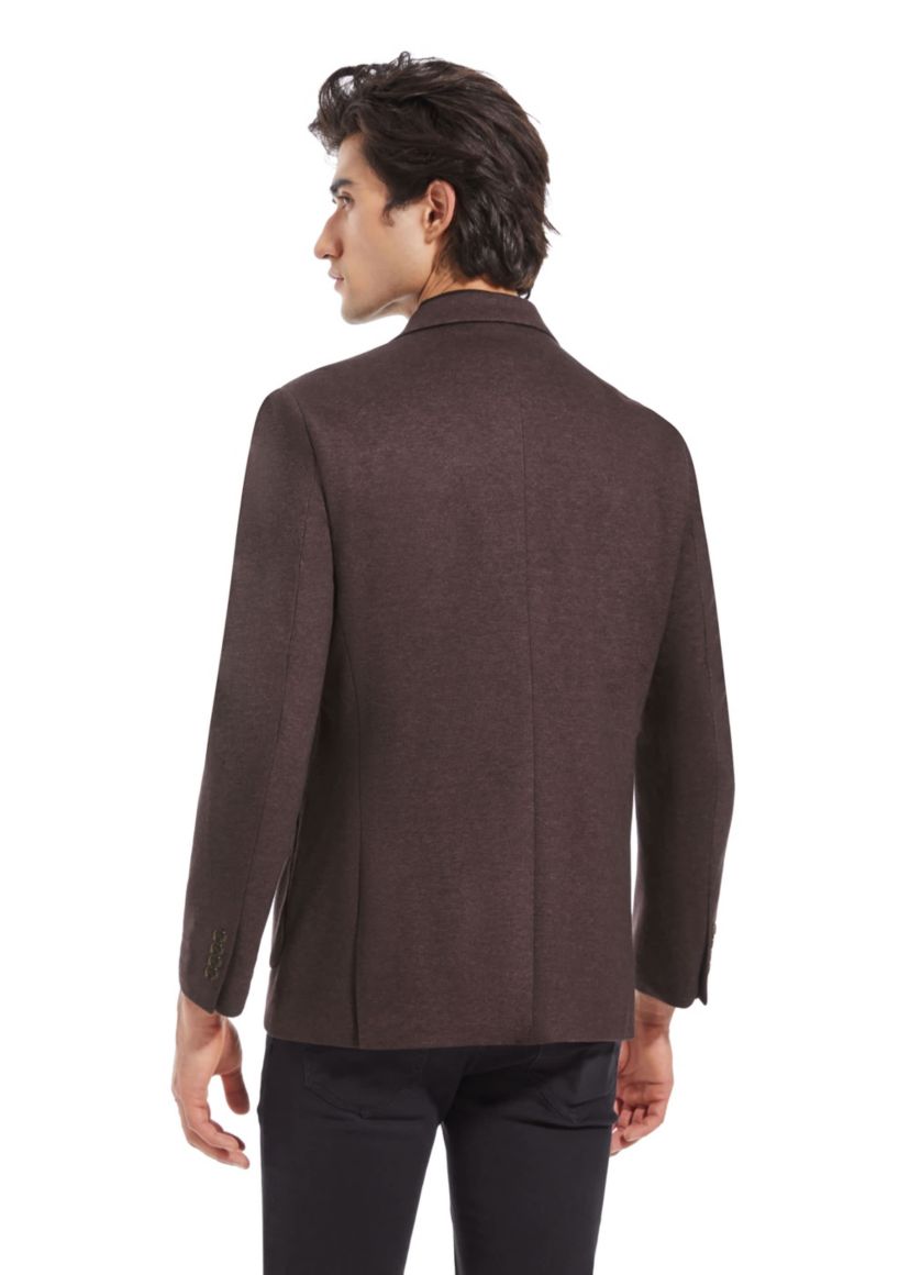 Burgundy Knit Jacket