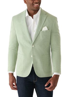 Lucky Brand Mens Knit Stretch Sport Coat 48 Regular