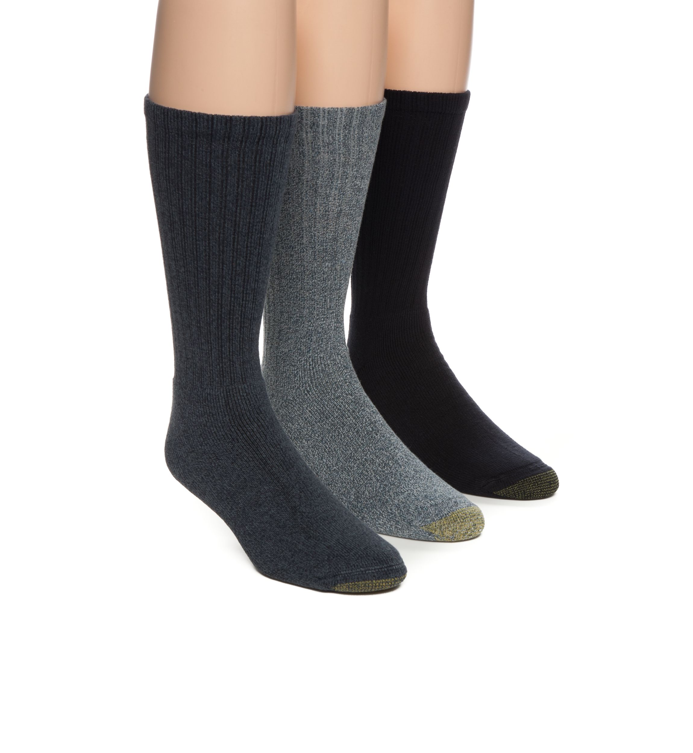 6 Pack of Cotton Crew Socks 
