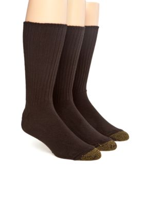 Threads Big and Tall - Extra Wide Socks - .Gold Toe COMPRESSION Socks  Regular Size 6-12.5 (1-pair)