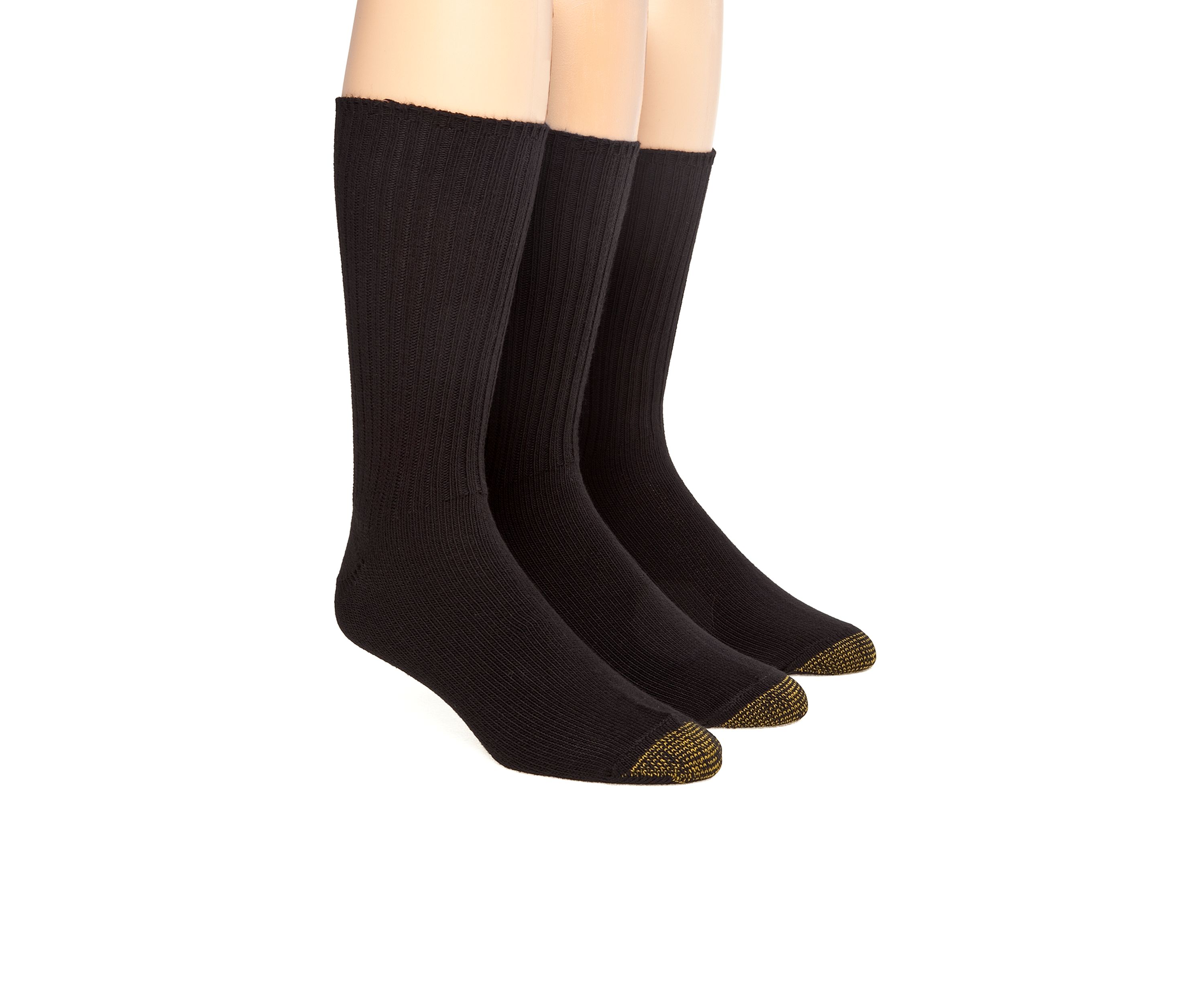3-Pack Cotton Ribbed Socks