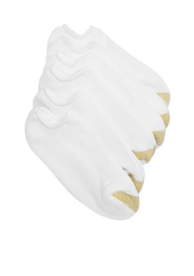 Gold Toe Men's Big & Tall Athletic Socks, White, L (13-16)