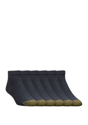 Big & Tall 6-pack Quarter Athletic Socks