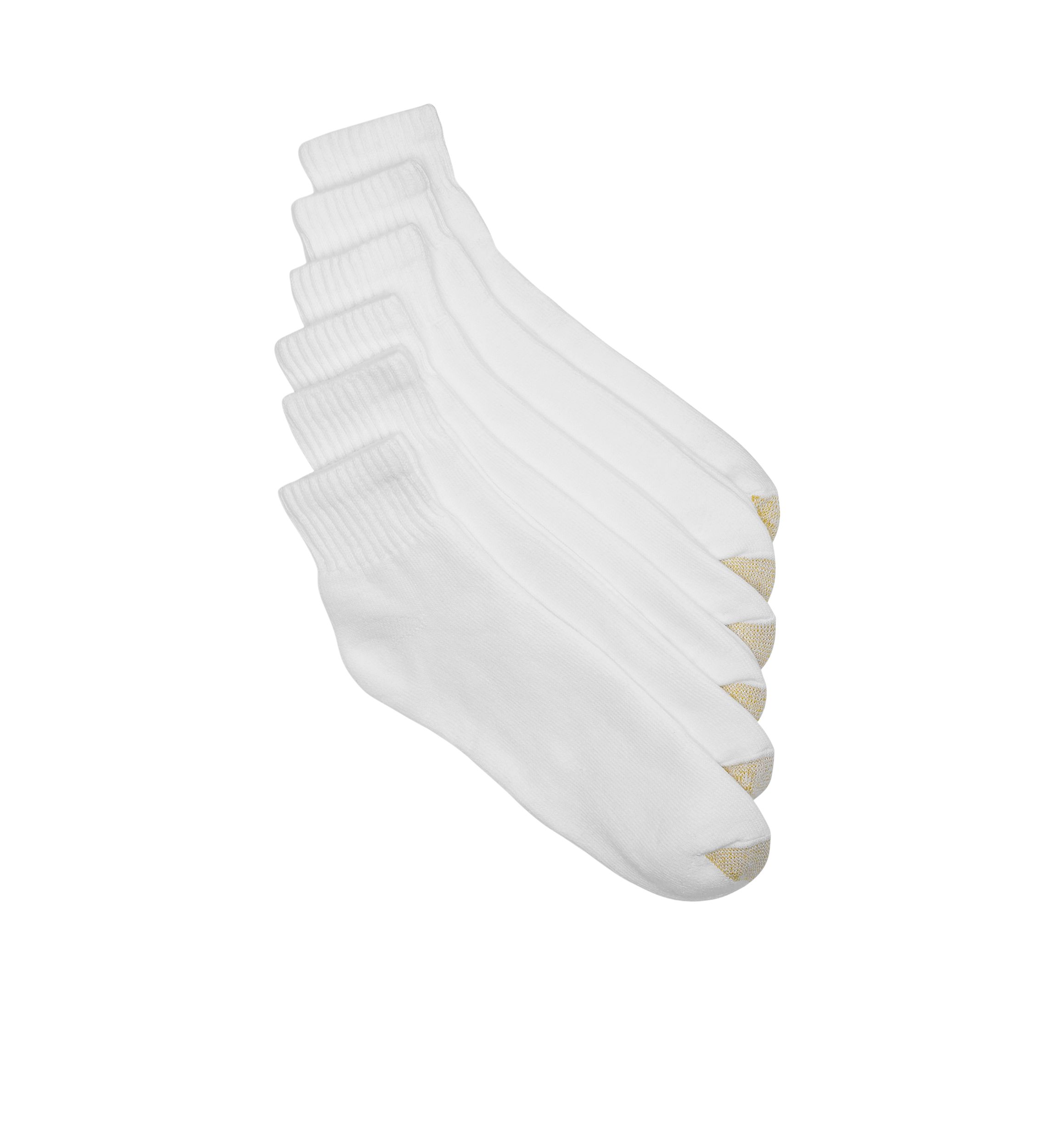 Big & Tall 6-pack Quarter Athletic Socks