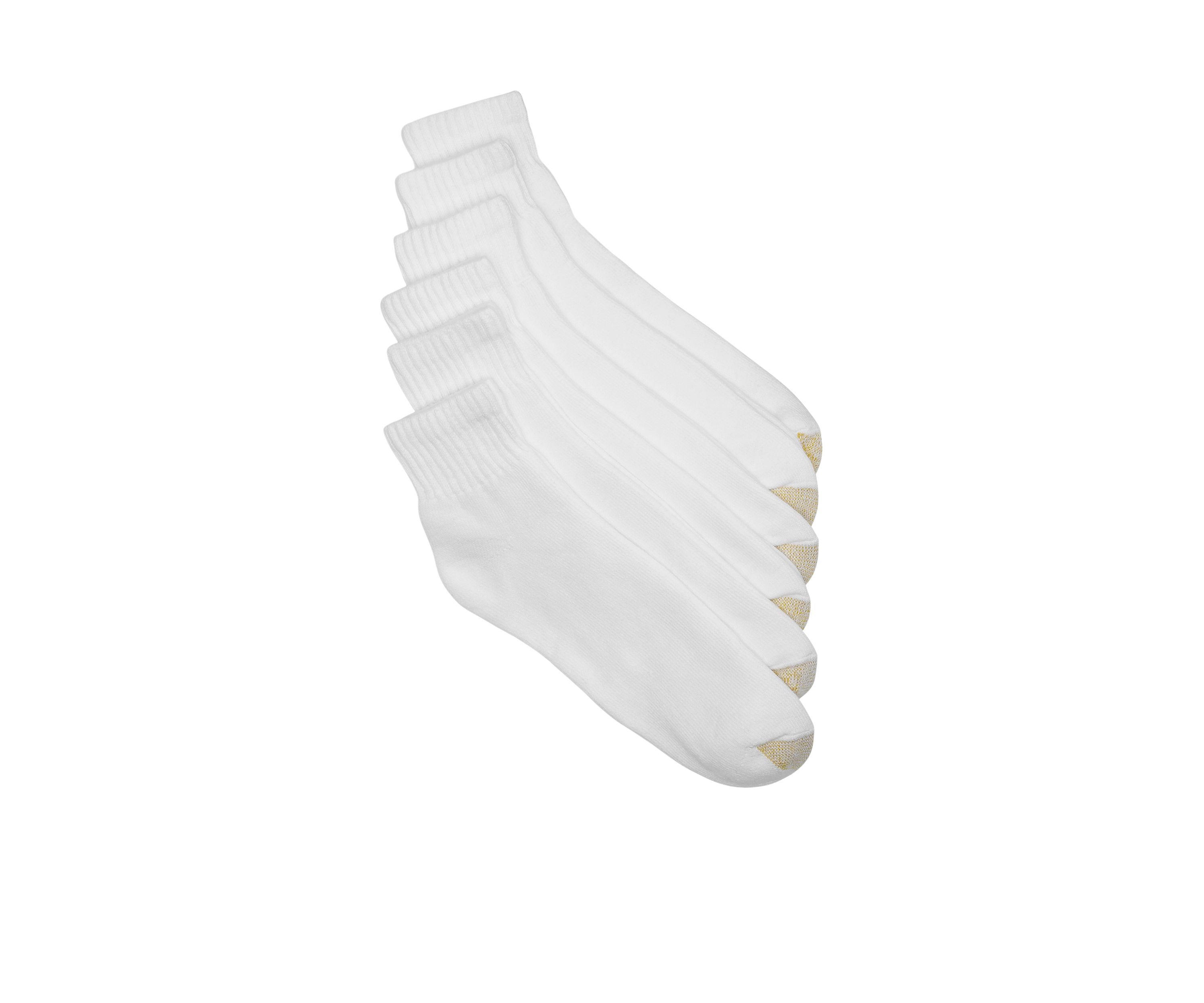 Big & Tall 6-pack Quarter Athletic Socks