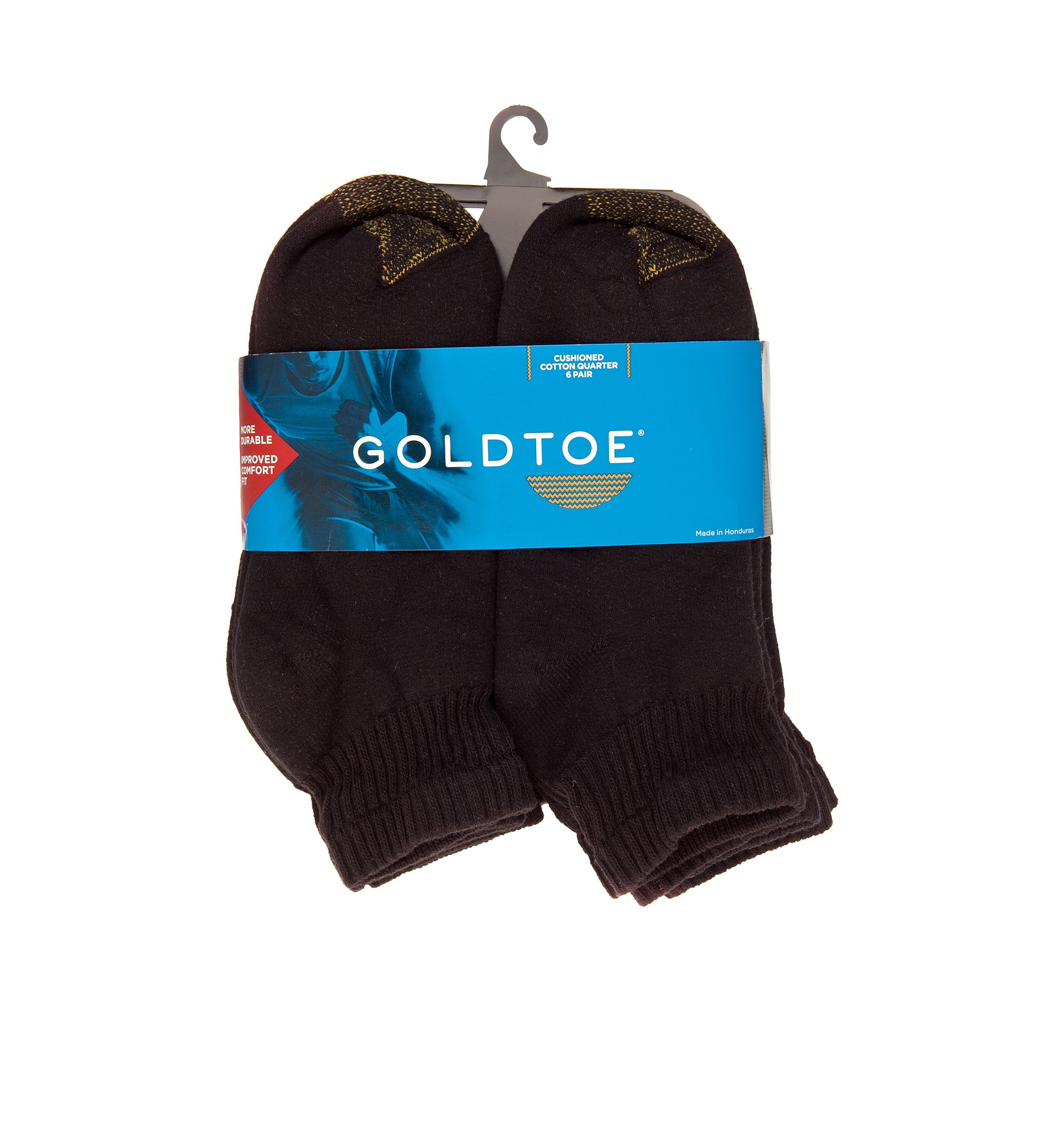 6-Pack Quarter Athletic Socks