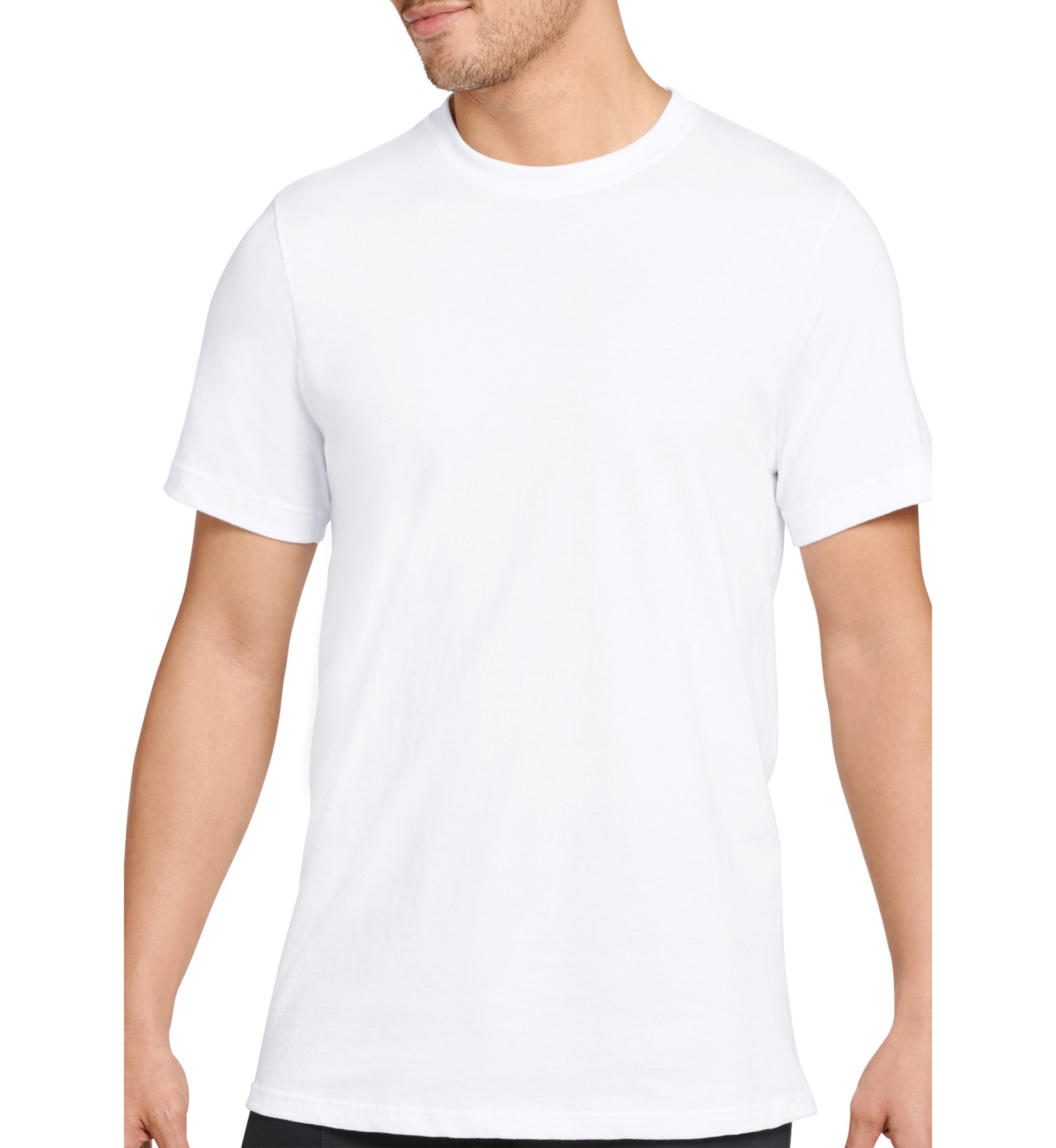 Made in America 100% Cotton Crew Neck T-Shirt - 2 Pack