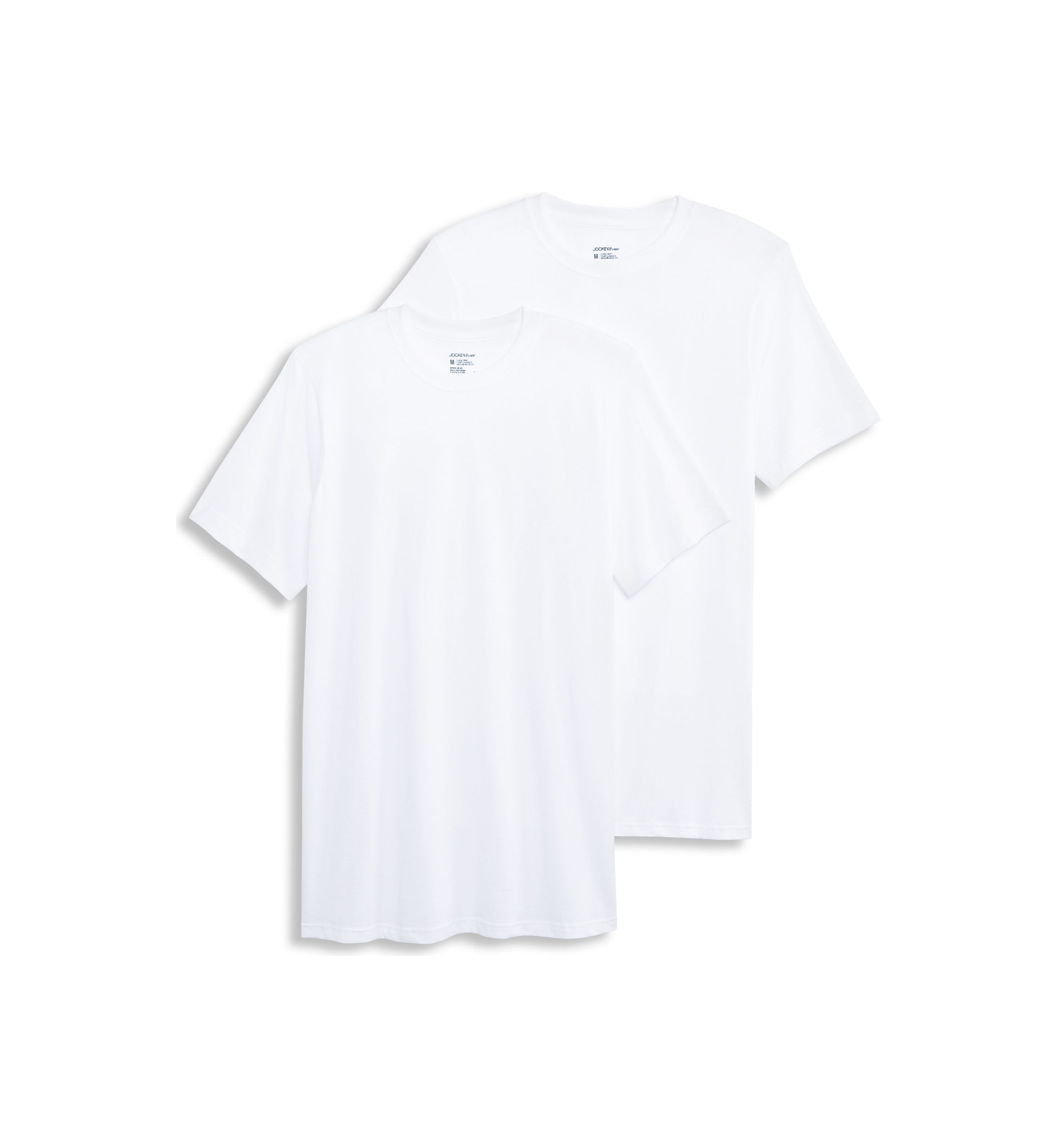 Made in America 100% Cotton Crew Neck T-Shirt - 2 Pack