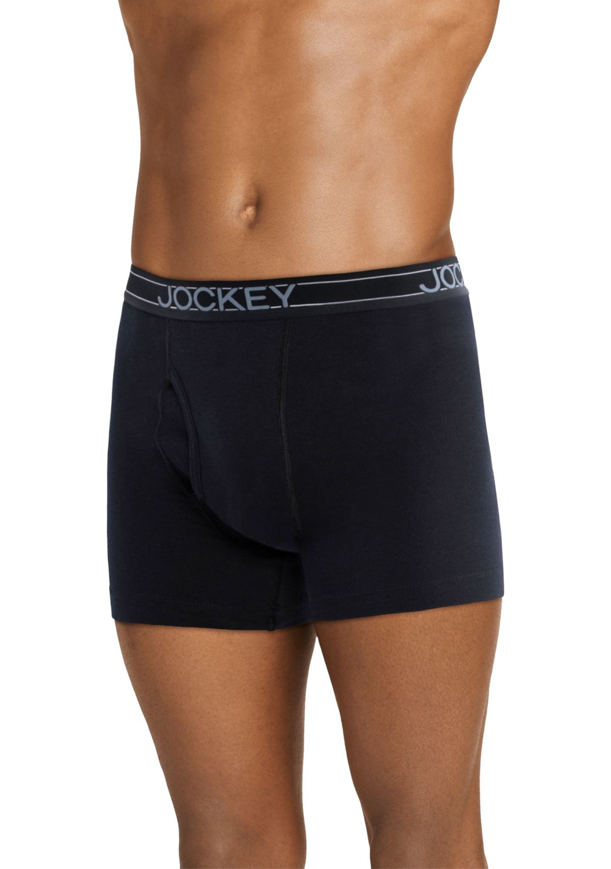 Everyday Casual Cotton Blend 5" Boxer Briefs - 4 Pack