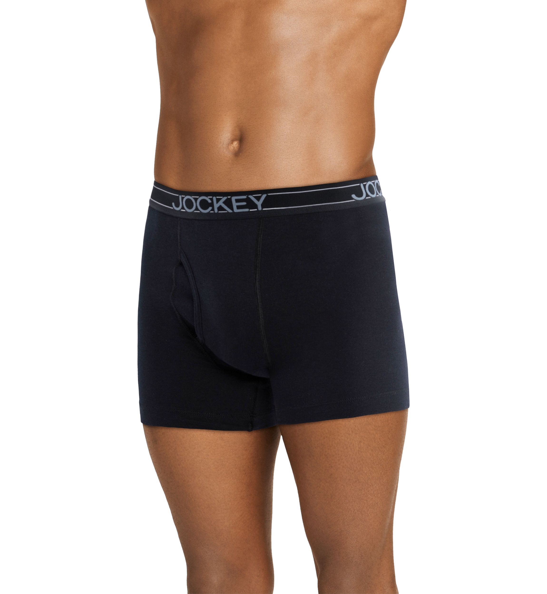 Everyday Casual Cotton Blend 5" Boxer Briefs - 4 Pack