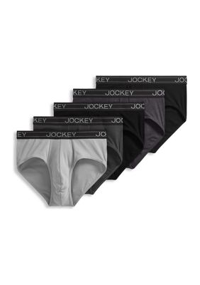 Everyday Casual Cotton Blend Briefs - 5 Pack