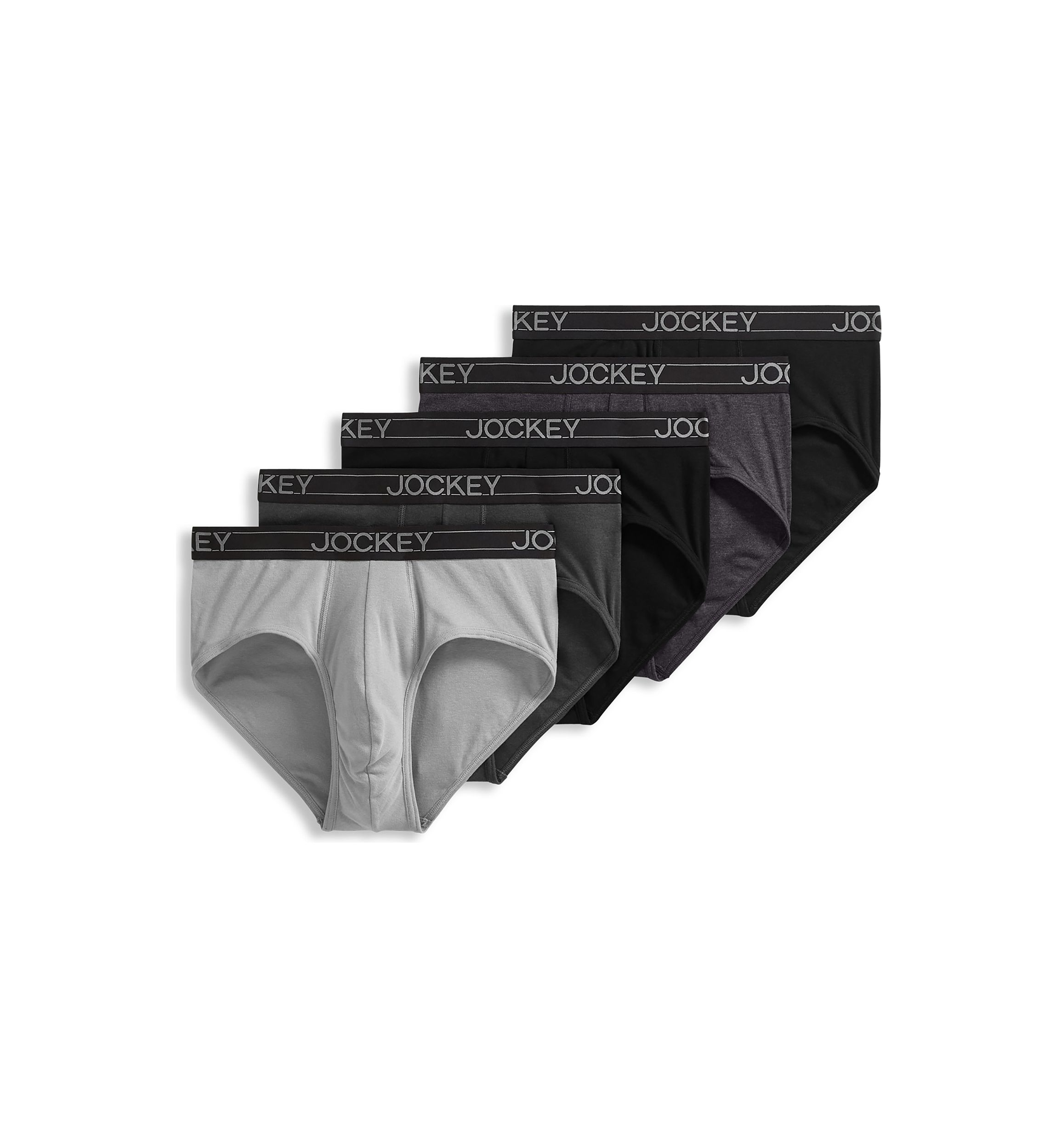 Everyday Casual Cotton Blend Briefs - 5 Pack