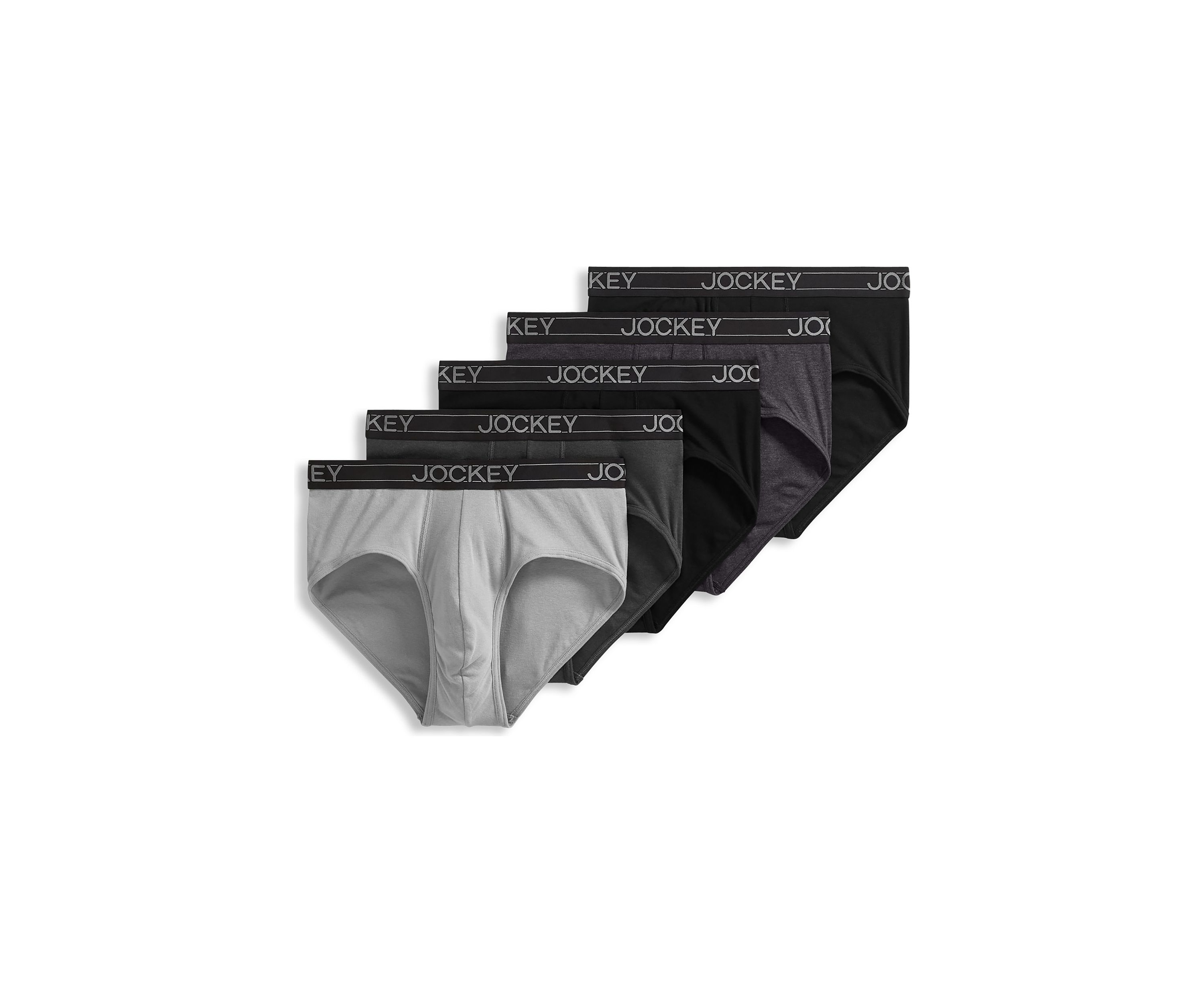 Everyday Casual Cotton Blend Briefs - 5 Pack