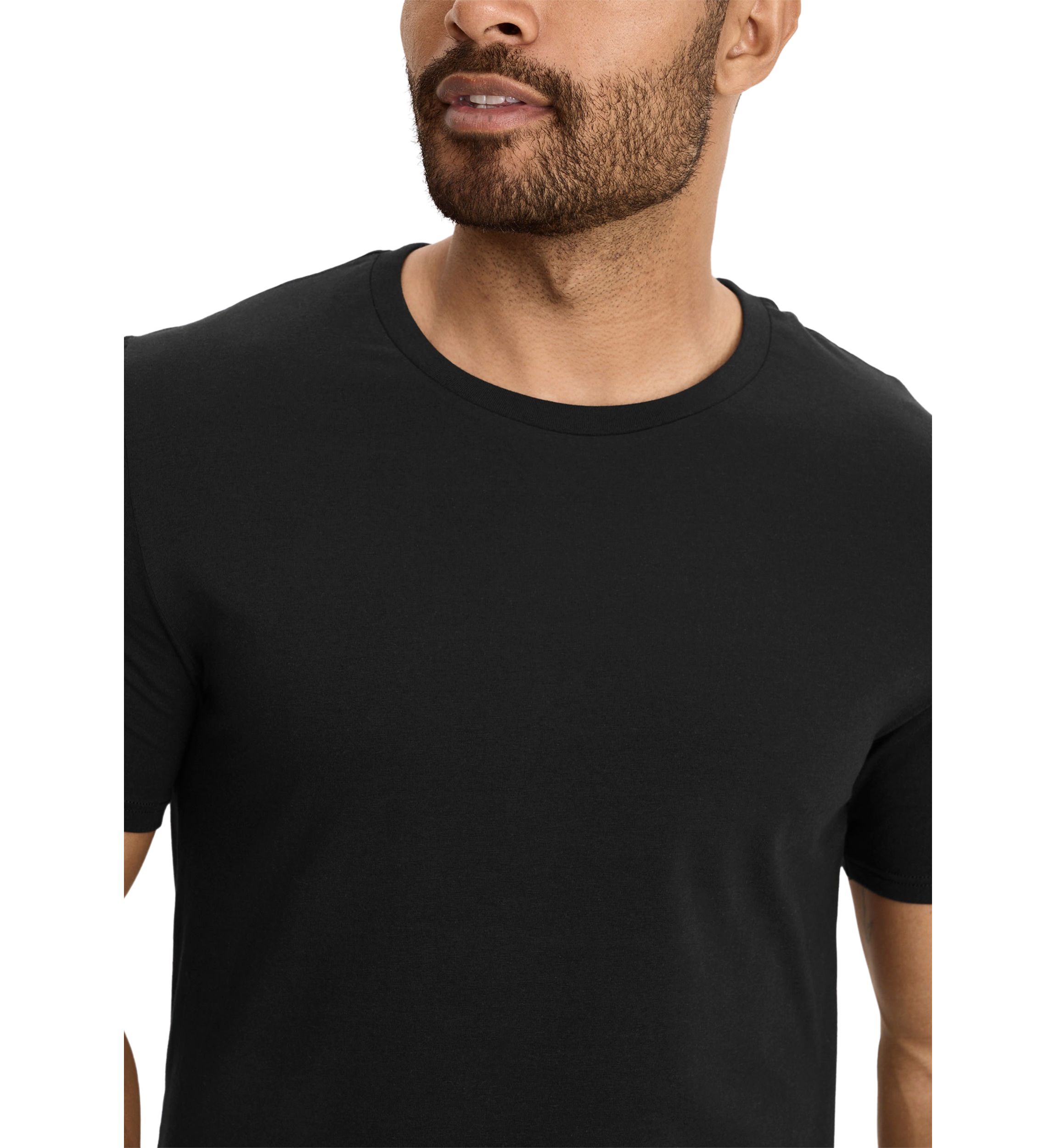 Mens Cotton Stretch T-Shirts - 3 Pack