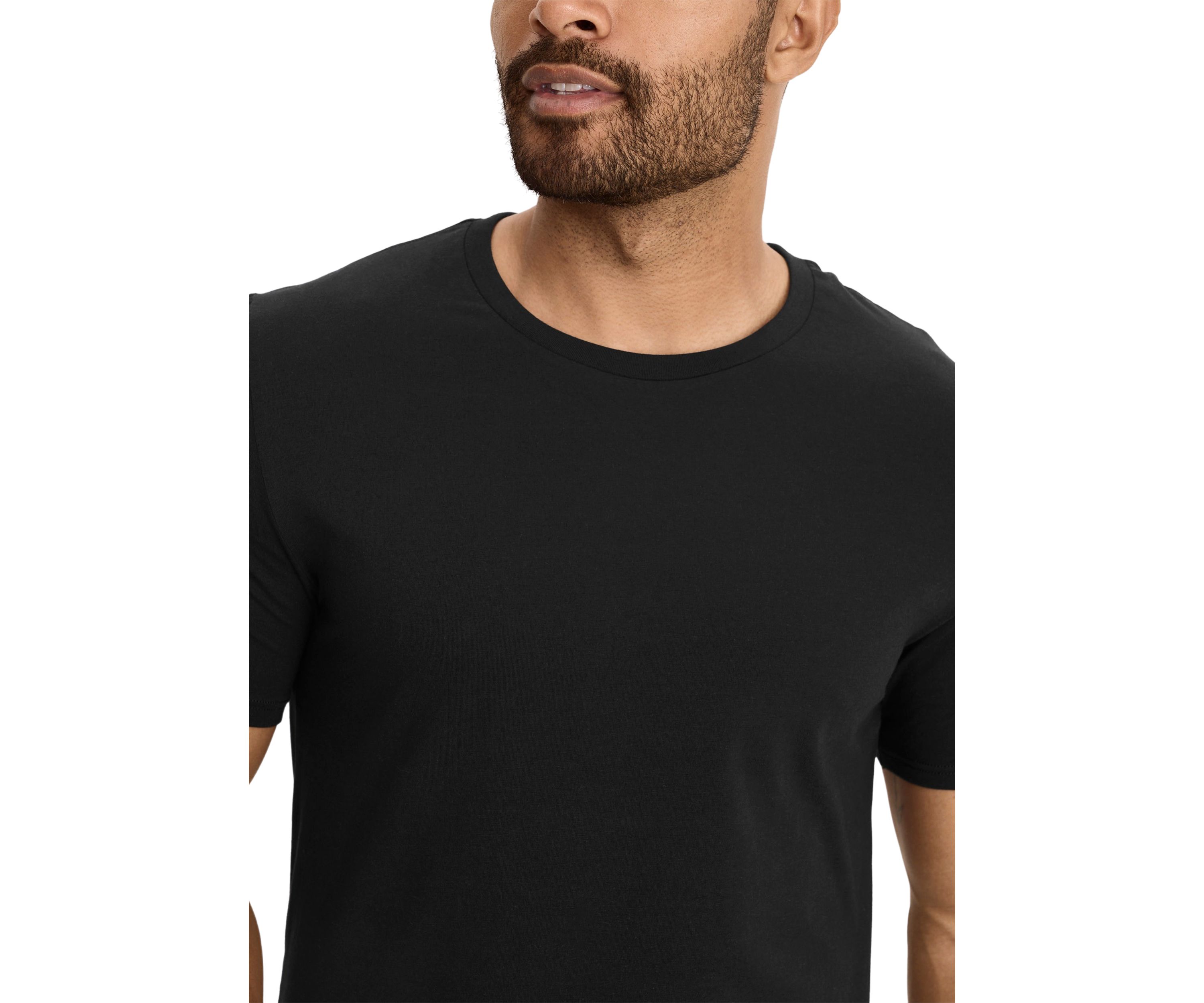 Mens Cotton Stretch T-Shirts - 3 Pack