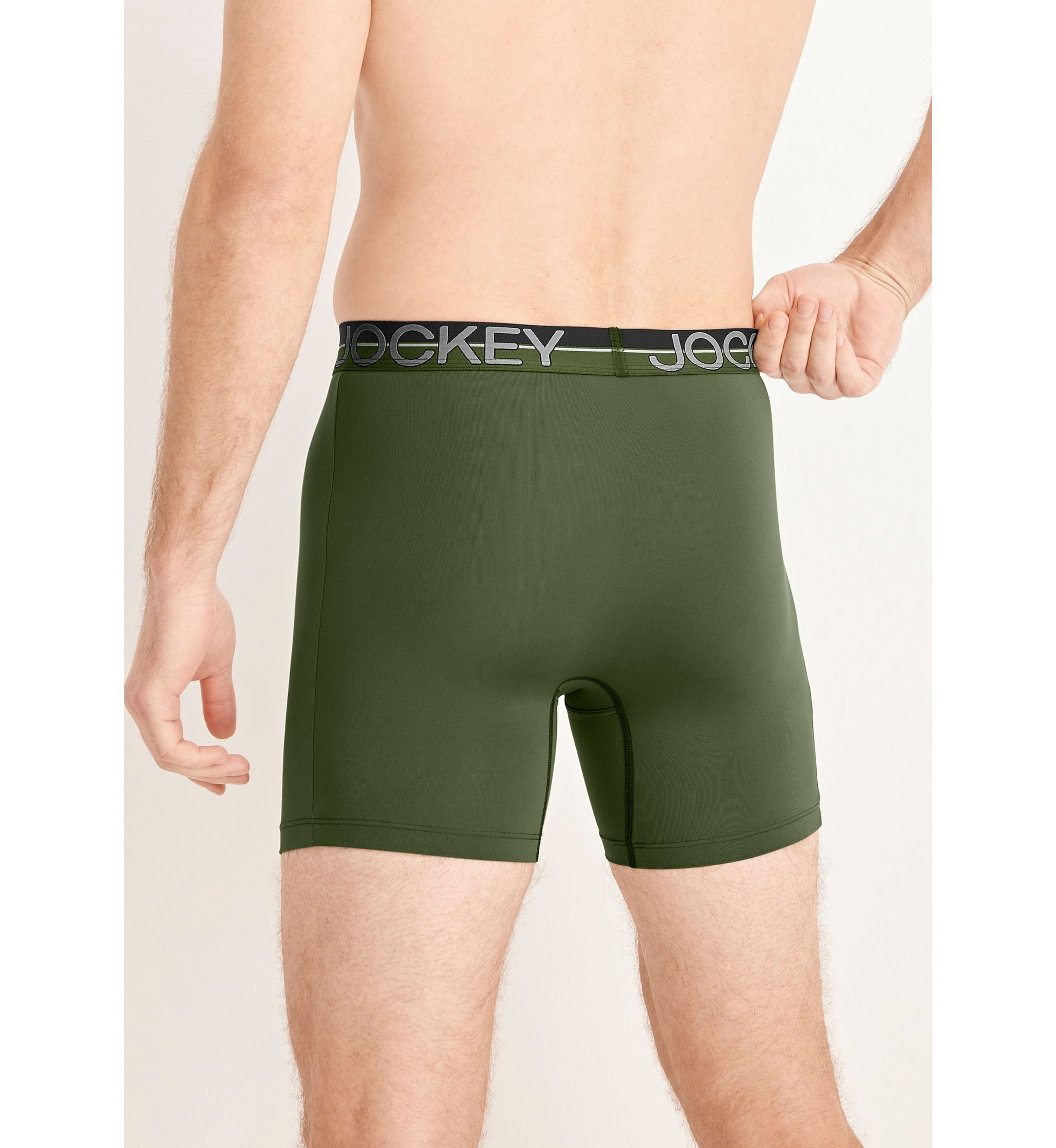 Infinite Cool Microfiber Stretch 5" Boxer Brief - 3 Pack