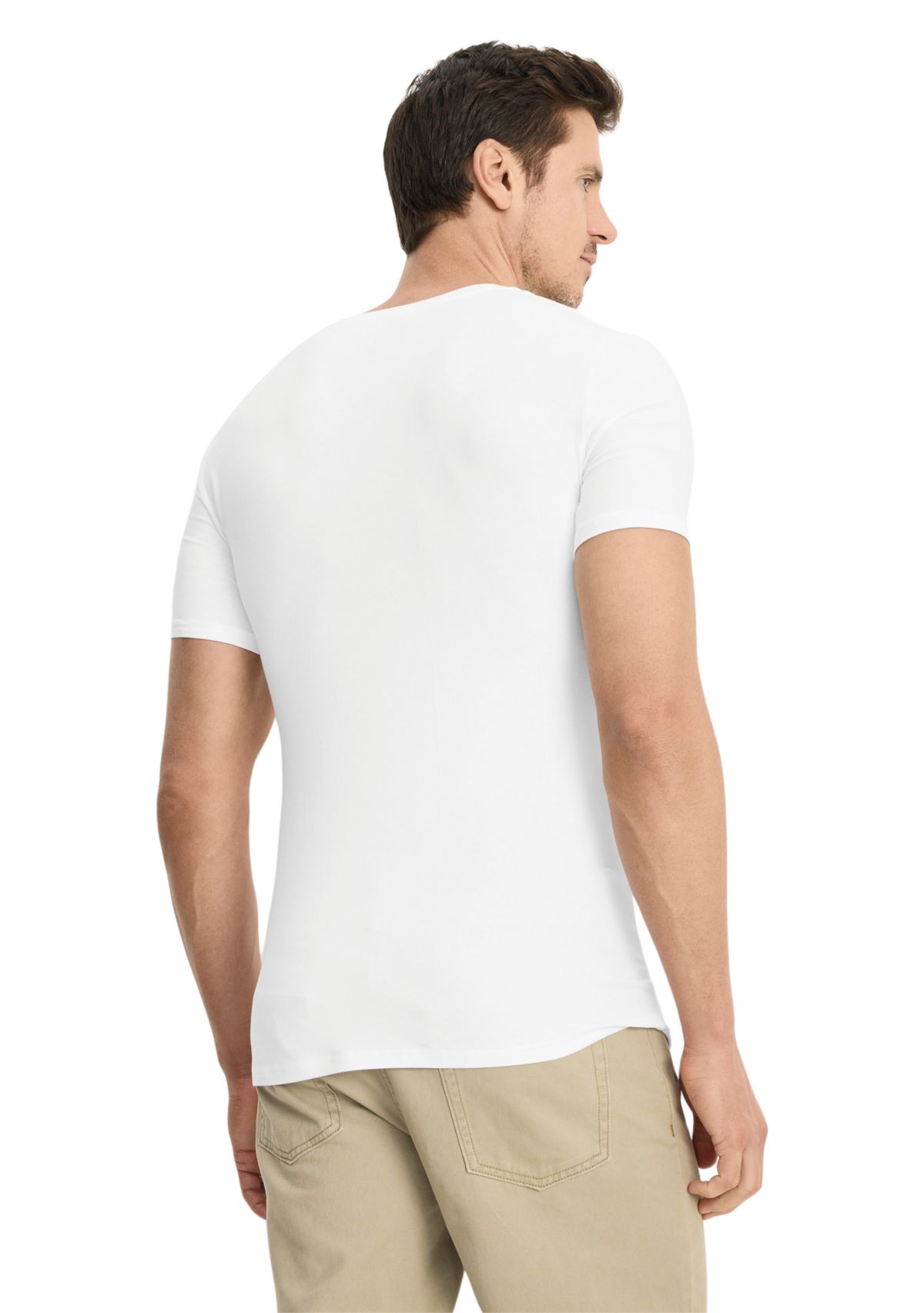 Smooth Fit Cotton Stretch Crew Neck Undershirt - 3 Pack