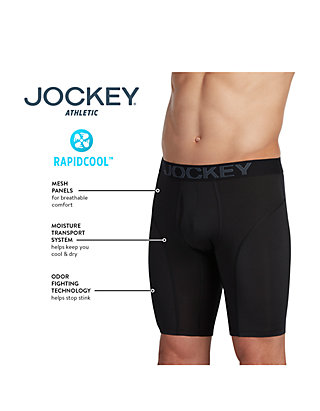 2 Pack Jockey Mens Underwear RapidCool Midway Brief 