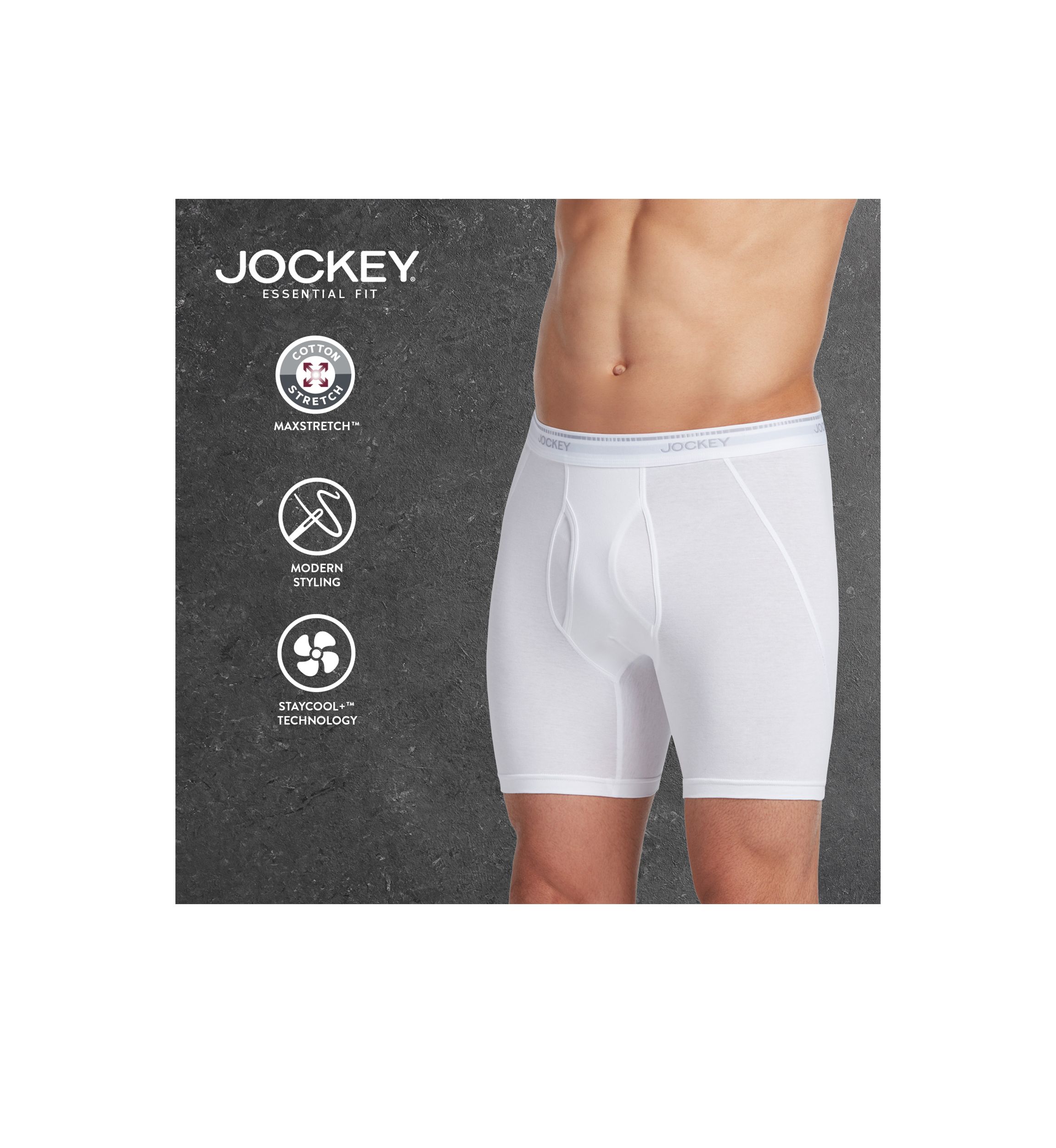 3-Pack Essential MaxStretch Briefs