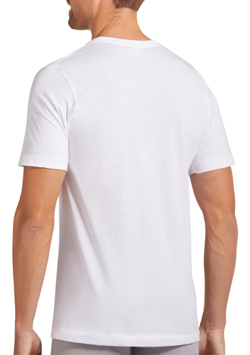 Slim Fit Cotton Crew Neck T-Shirt - 3 Pack