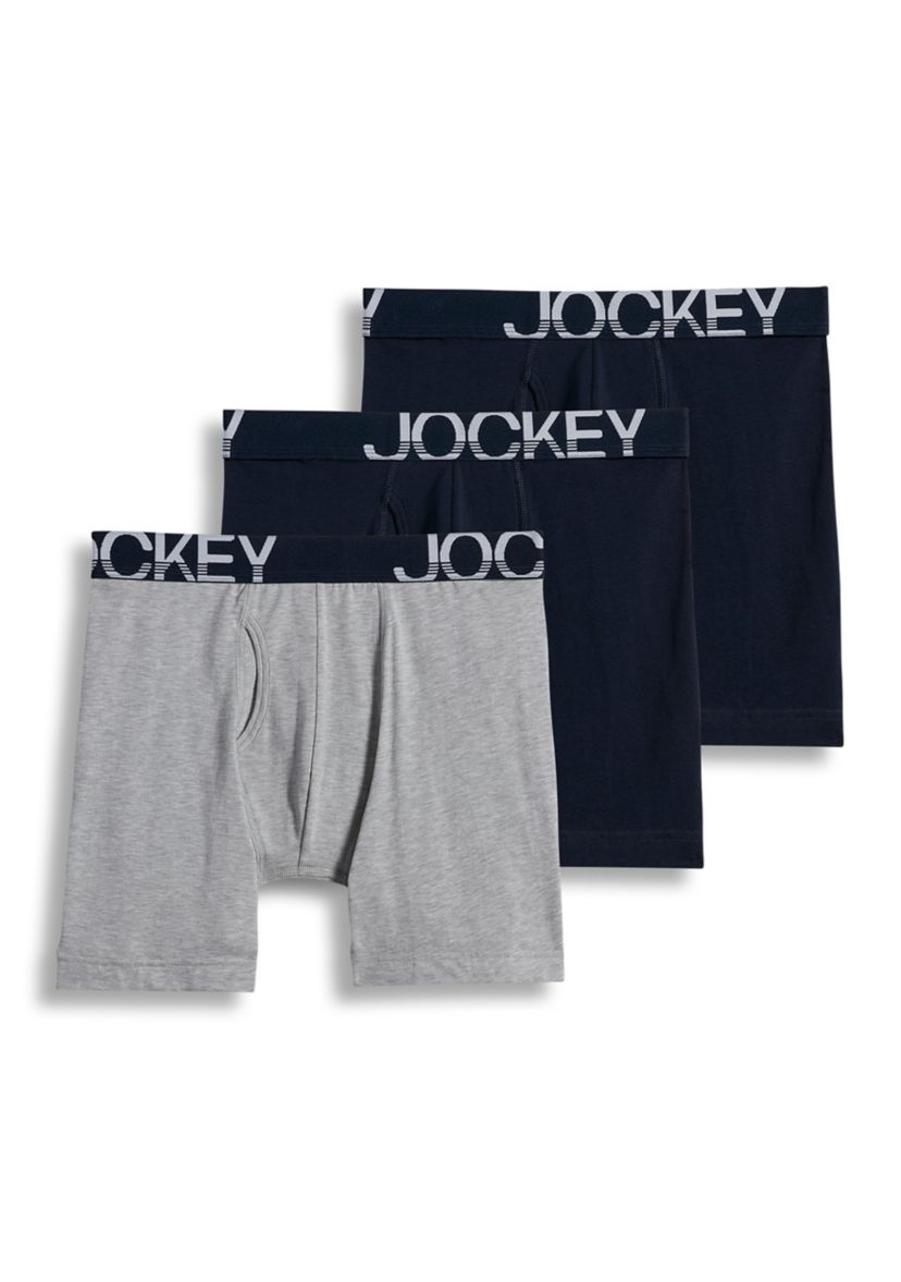ActiveStretch™ 7" Long Leg Boxer Brief - 3 Pack