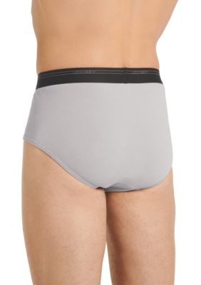 4 Pack Classic Breathable Mesh Full Rise Briefs