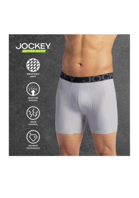 jockey mesh boxer briefs