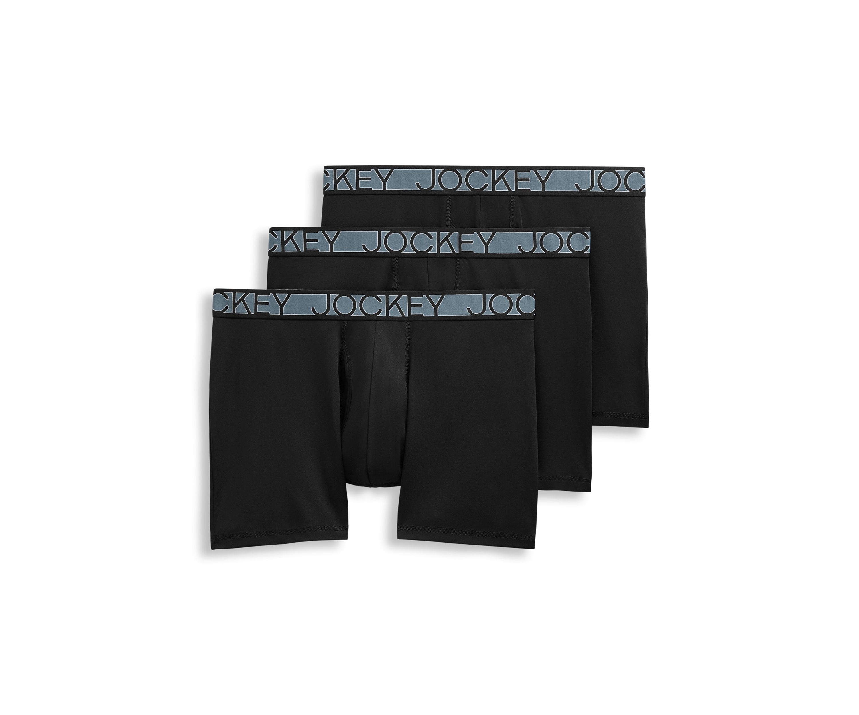 Active Microfiber 5" Boxer Brief - 3 Pack
