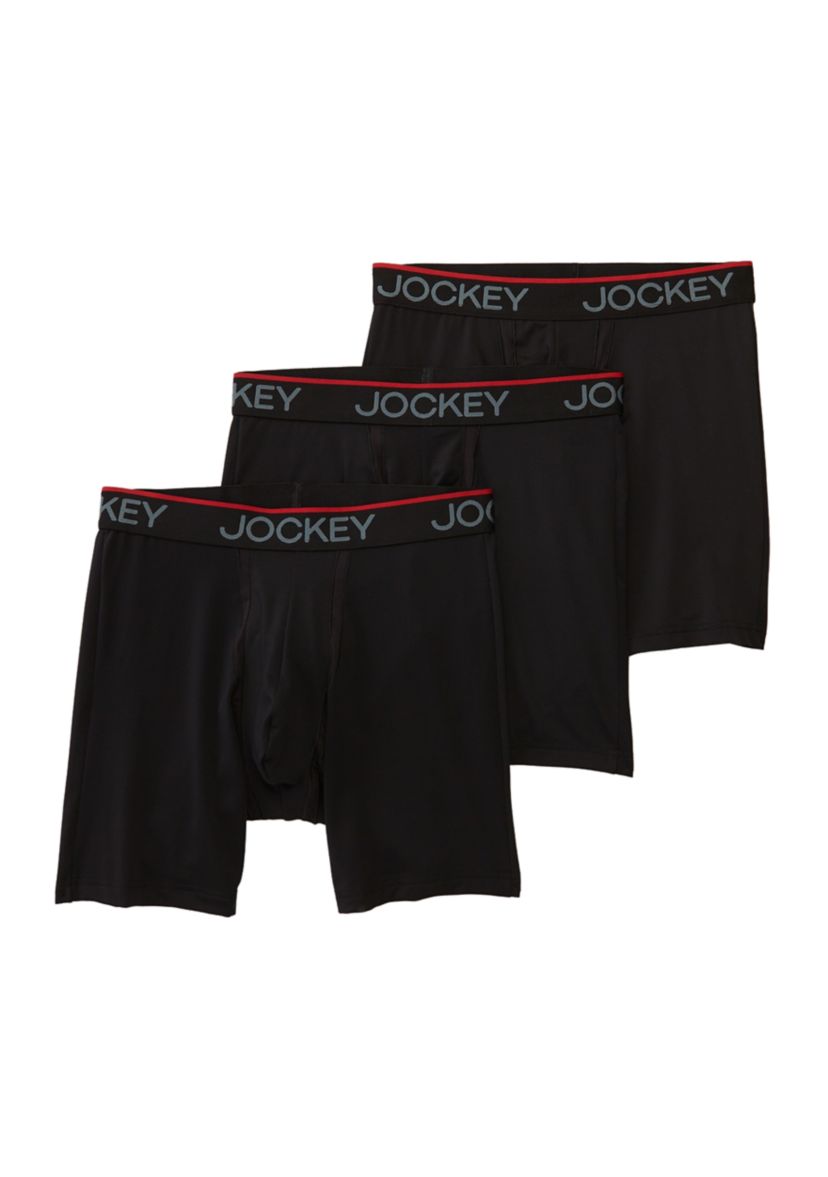 Chafe Proof Pouch Microfiber 7" Boxer Brief - 3 Pack